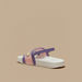 Kappa Girls' Logo Detail Slip-On Slide Slippers with Elastic Strap-Girl%27s Flip Flops & Beach Slippers-thumbnailMobile-1