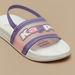 Kappa Girls' Logo Detail Slip-On Slide Slippers with Elastic Strap-Girl%27s Flip Flops & Beach Slippers-thumbnail-4