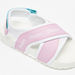 Kappa Girls' Logo Print Cross Strap Sandals-Girl%27s Sandals-thumbnailMobile-4