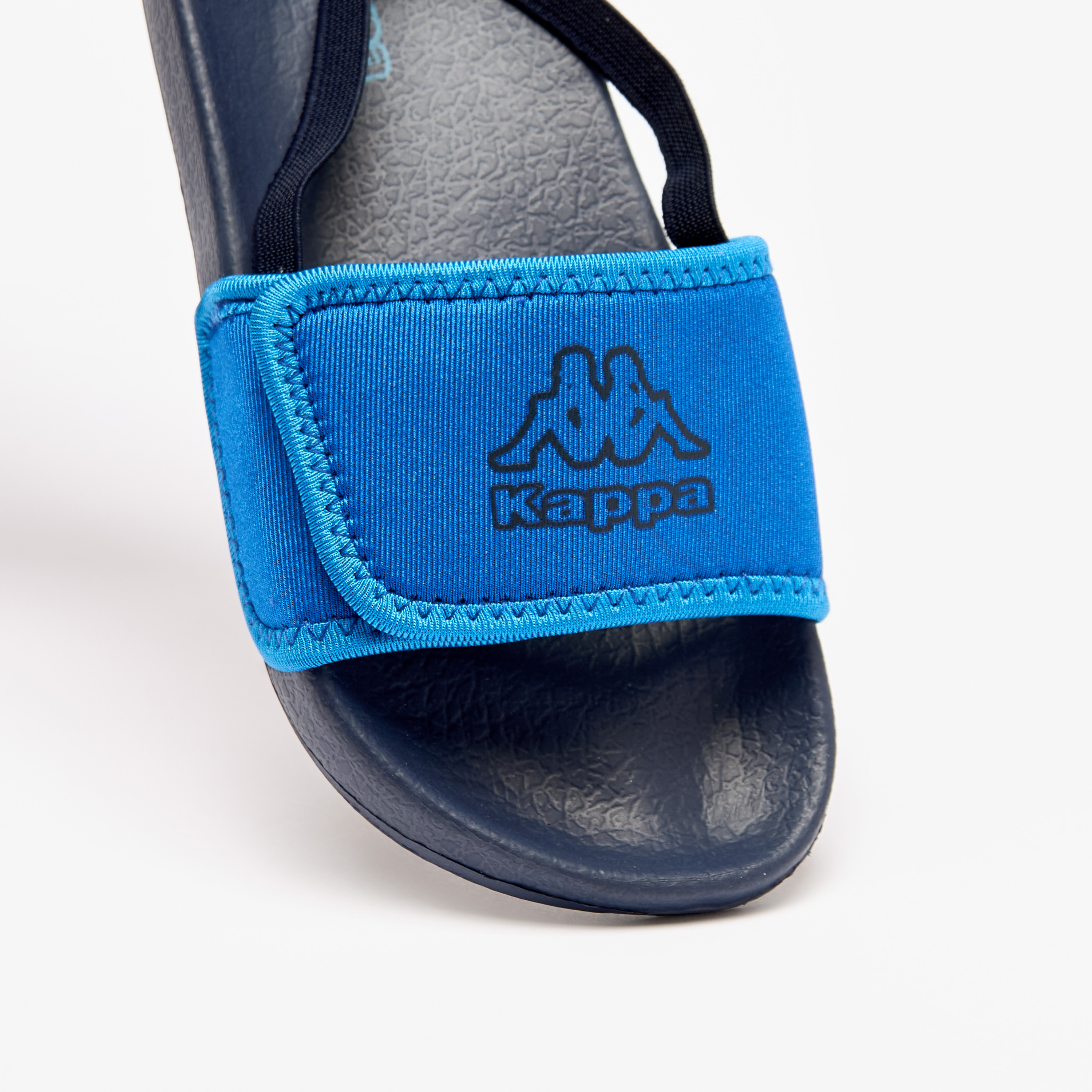 Kappa Boy's Logo Print Sandals with Cushioning and Back Strap-boys-shoes-sandals-image-4