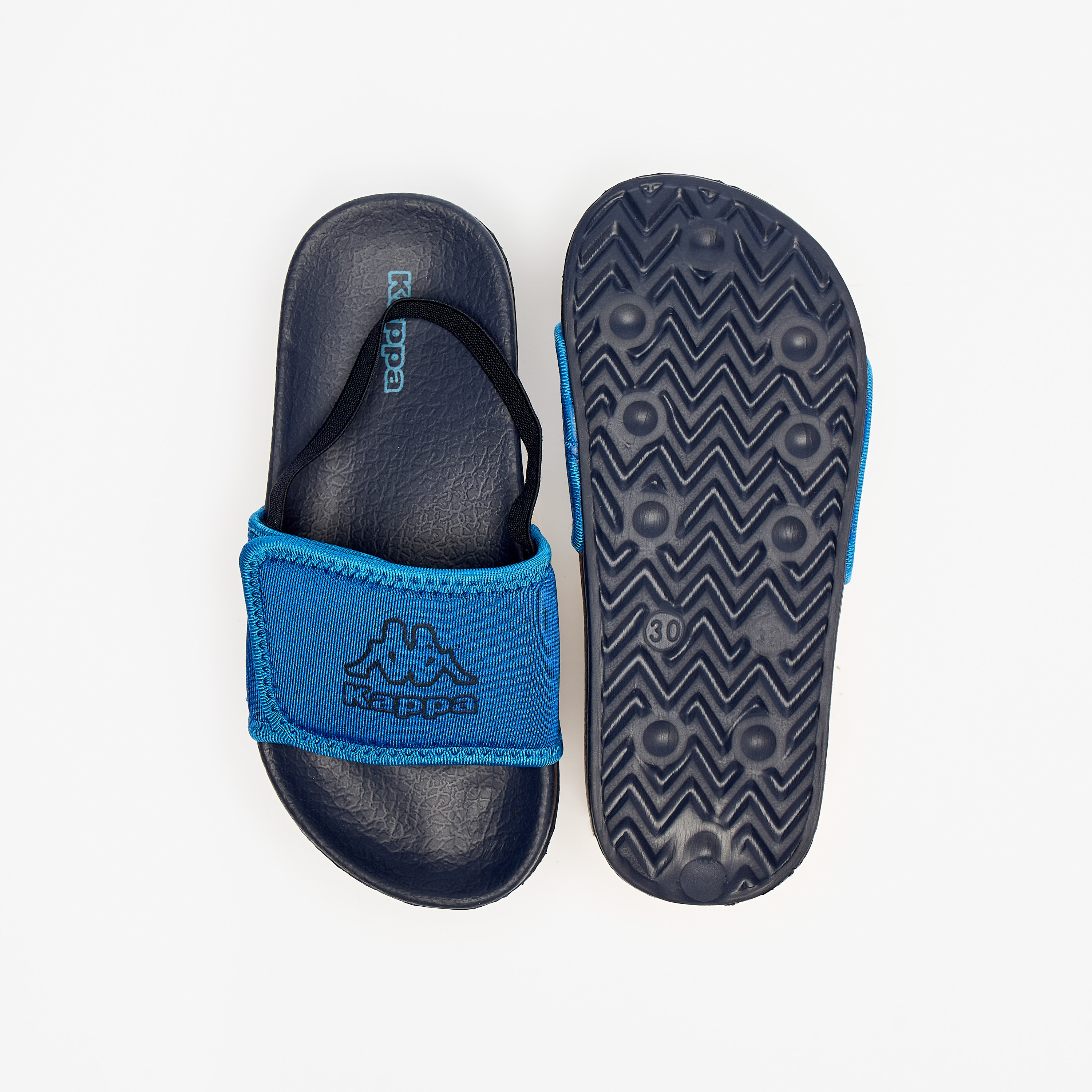 Kappa Boy's Logo Print Sandals with Cushioning and Back Strap-boys-shoes-sandals-image-5