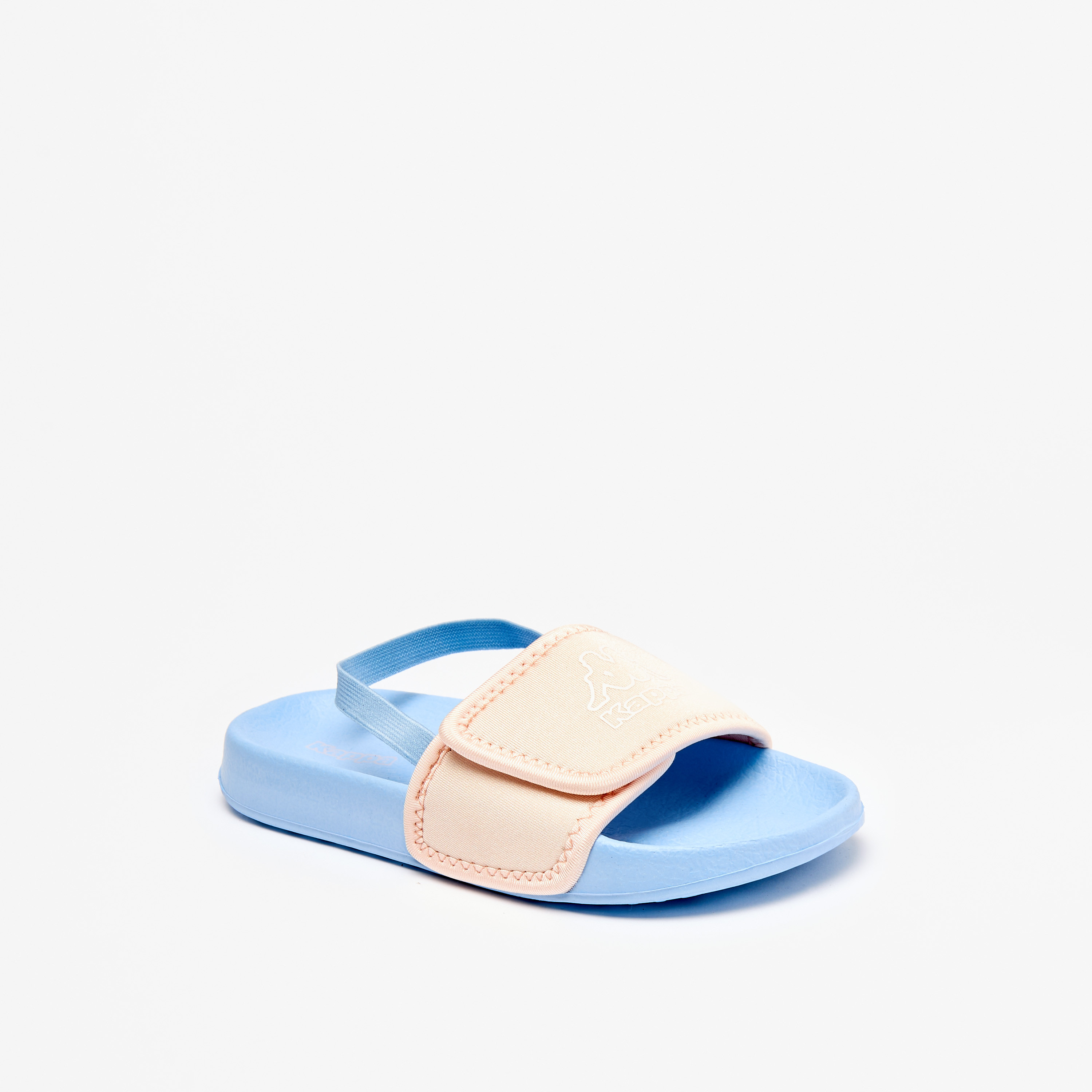 Kappa Girls's Logo Print Sandals with Back Strap-girls-shoes-flipflopsandslides-image-7