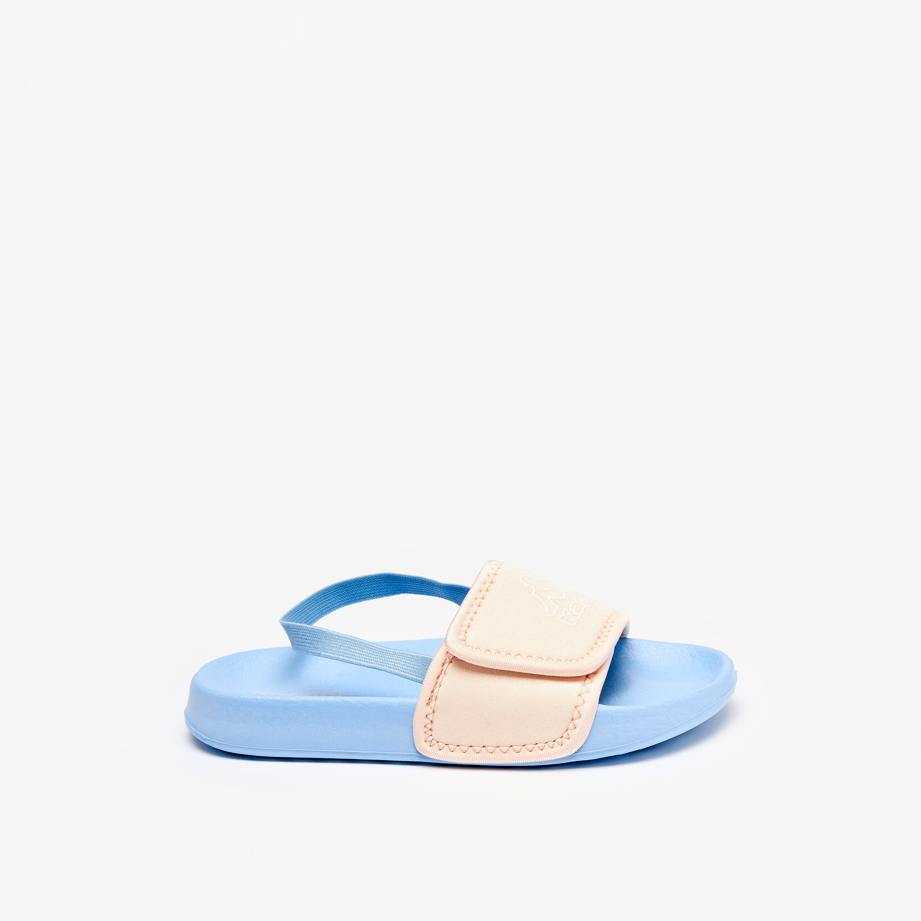 صندل بِحزام خلفي وطبعات شعار للبنات من كابا-girls-shoes-flipflopsandslides-image-3