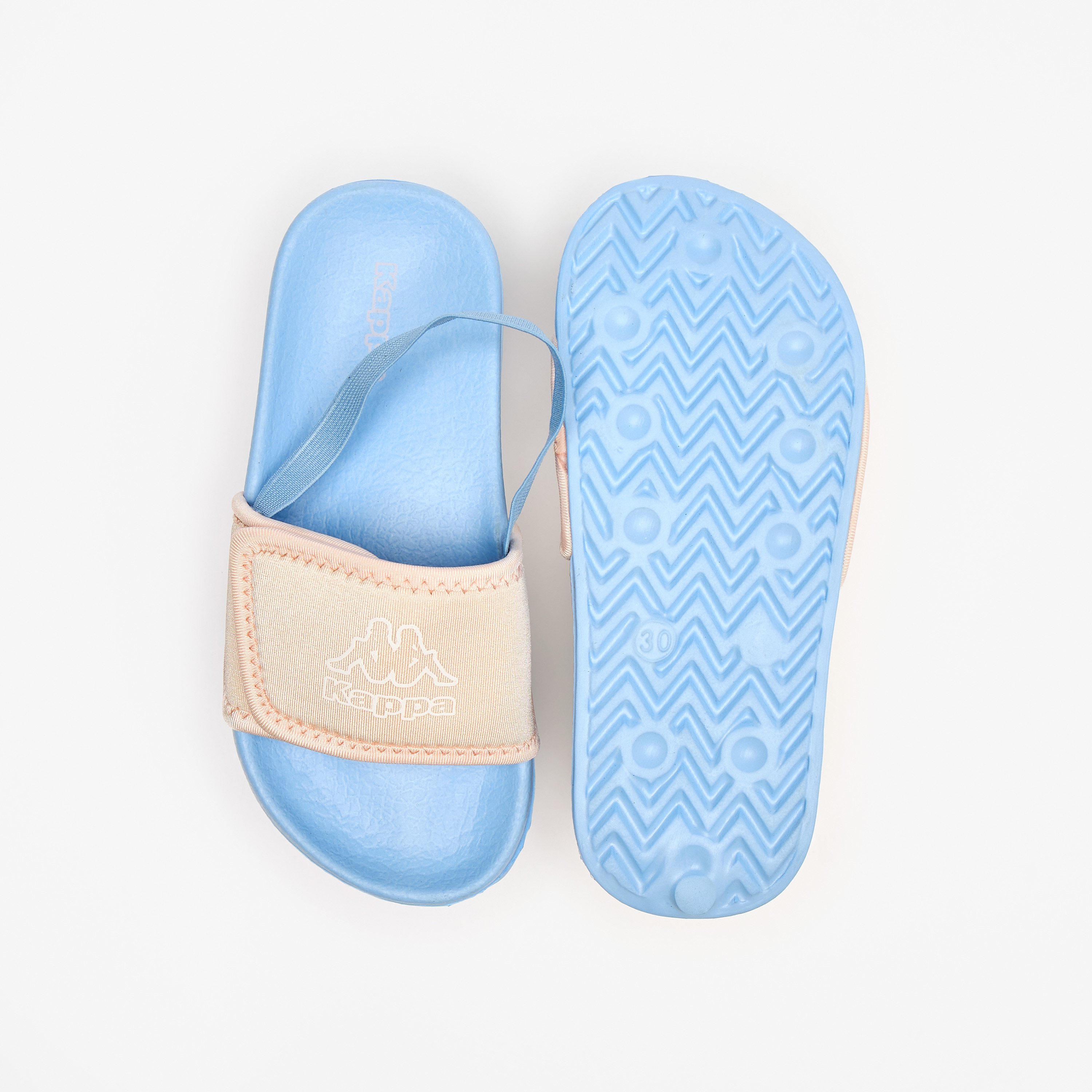 Kappa Girls's Logo Print Sandals with Back Strap-girls-shoes-flipflopsandslides-image-10