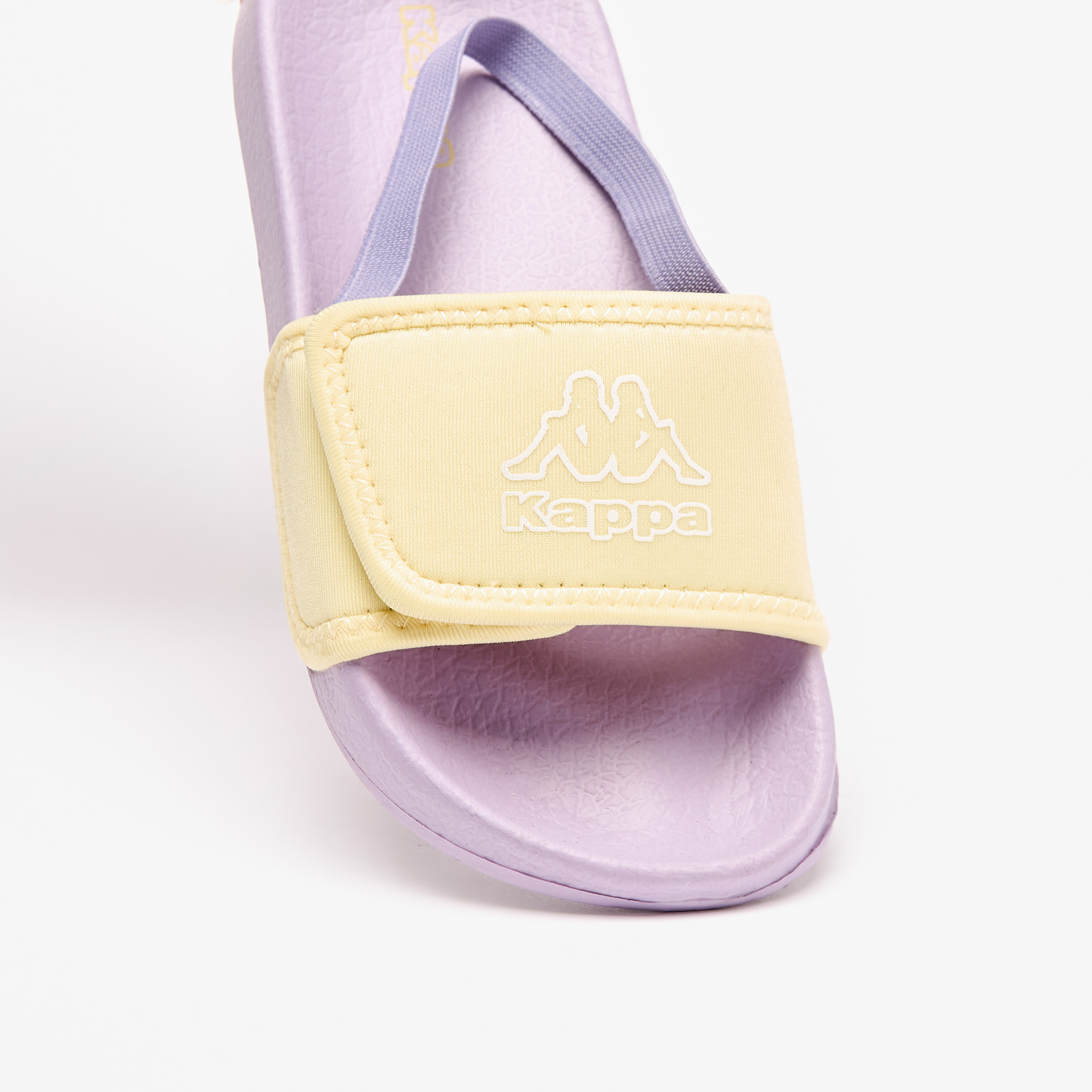 Kappa Girls's Logo Print Sandals with Back Strap-girls-shoes-flipflopsandslides-image-4