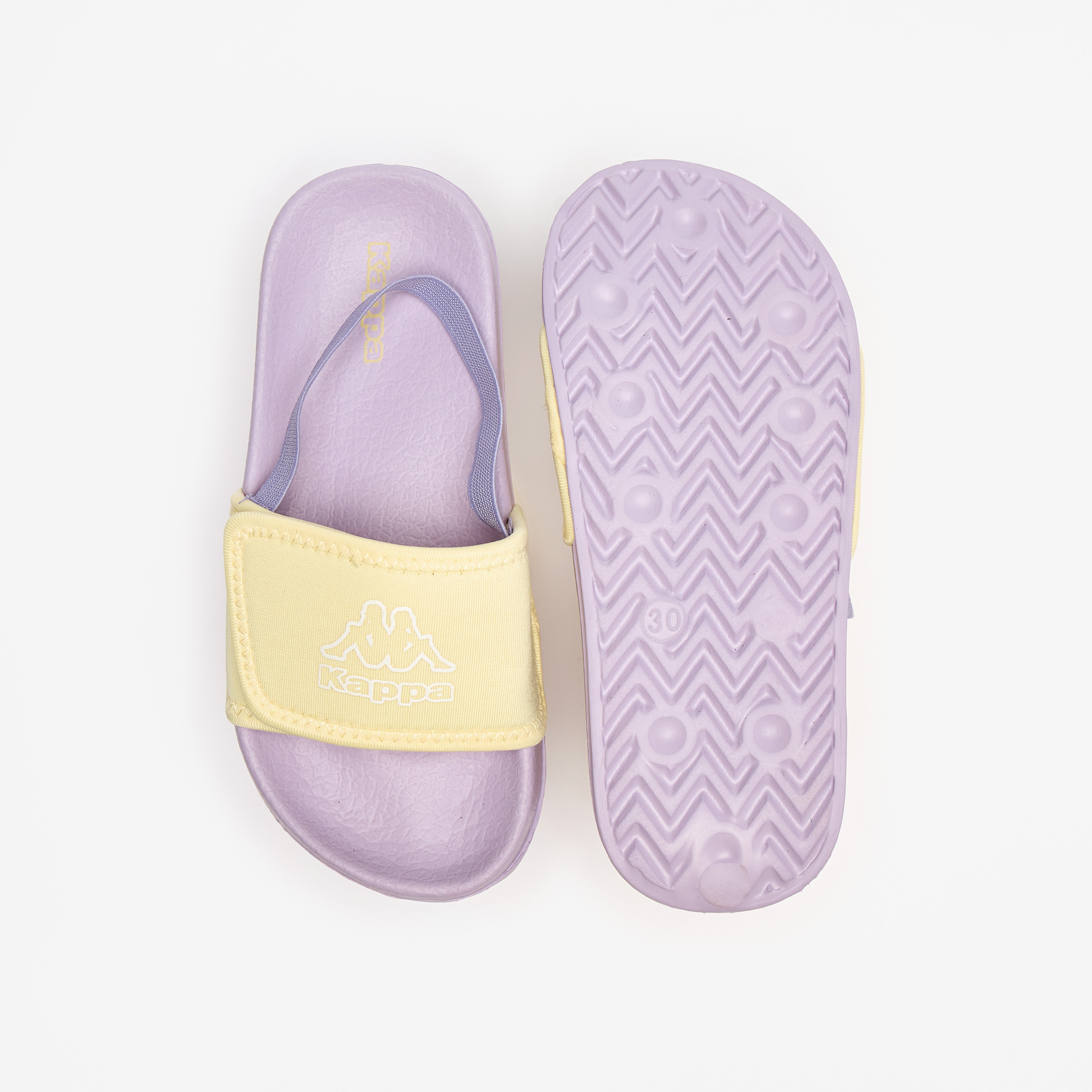 Kappa Girls's Logo Print Sandals with Back Strap-girls-shoes-flipflopsandslides-image-5