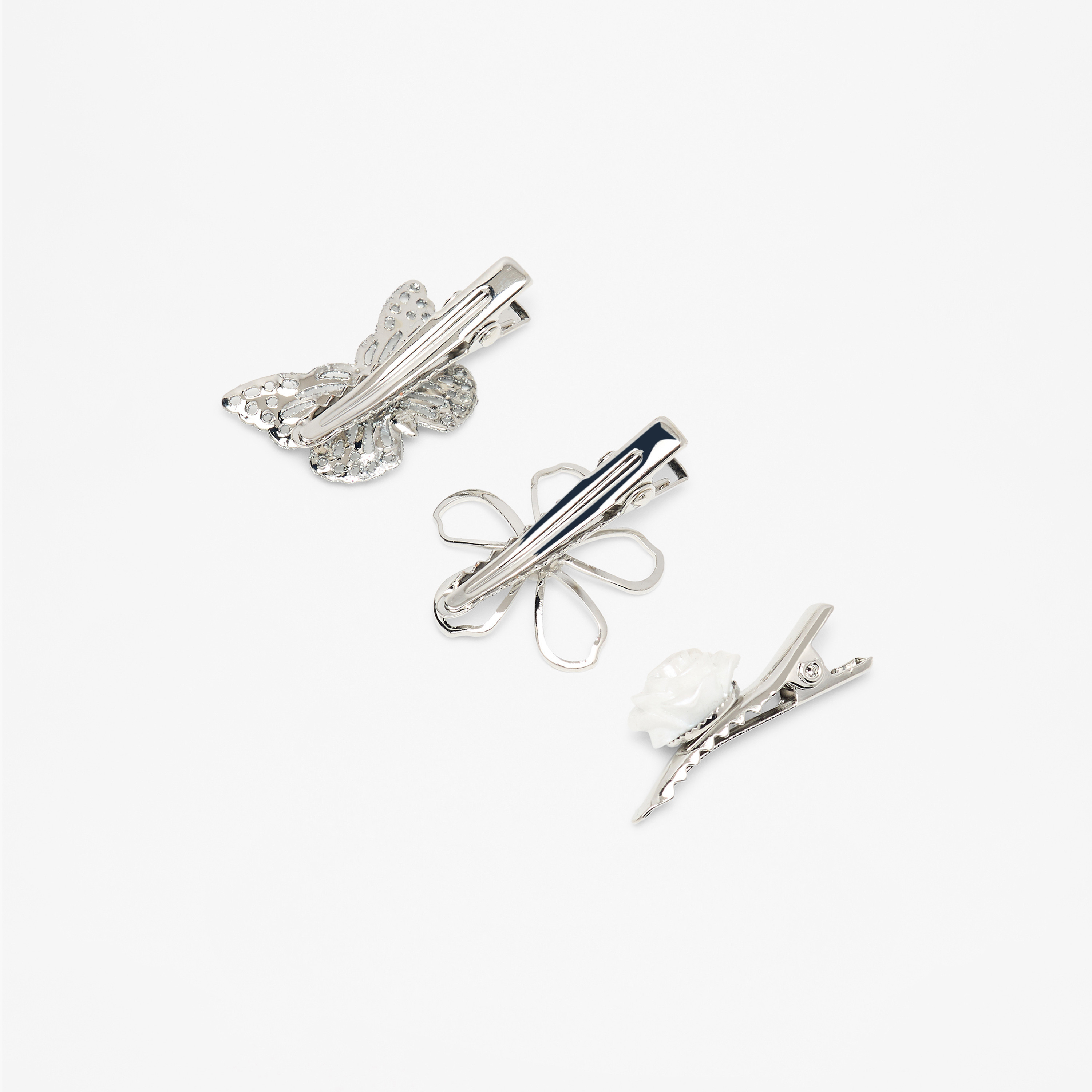 Flora Bella Applique Detail Hair Clip - Set of 3-girls-accessories-hairaccessories-image-2
