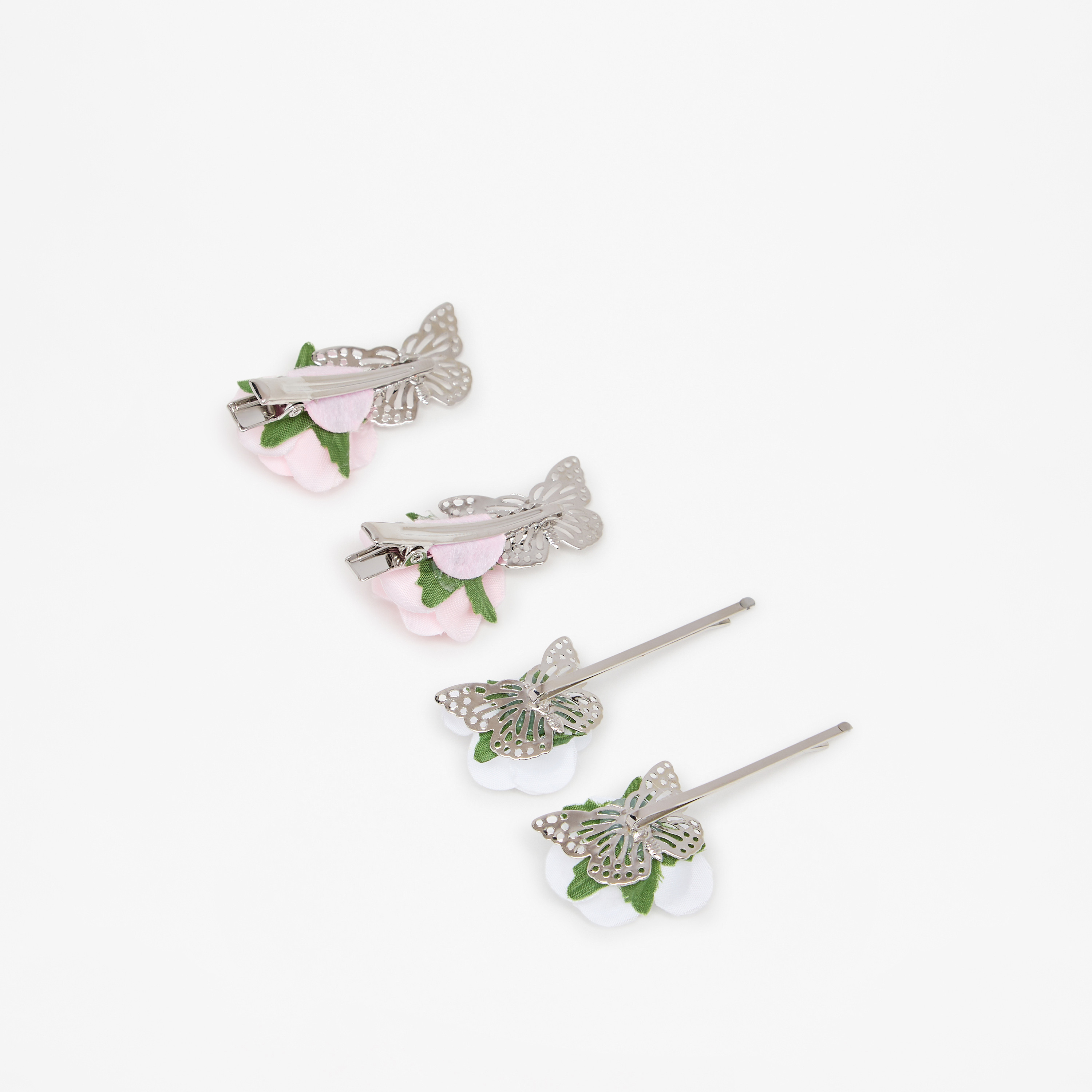 Flora Bella Rose Applique Hair Clip - Set of 4-girls-accessories-hairaccessories-image-2