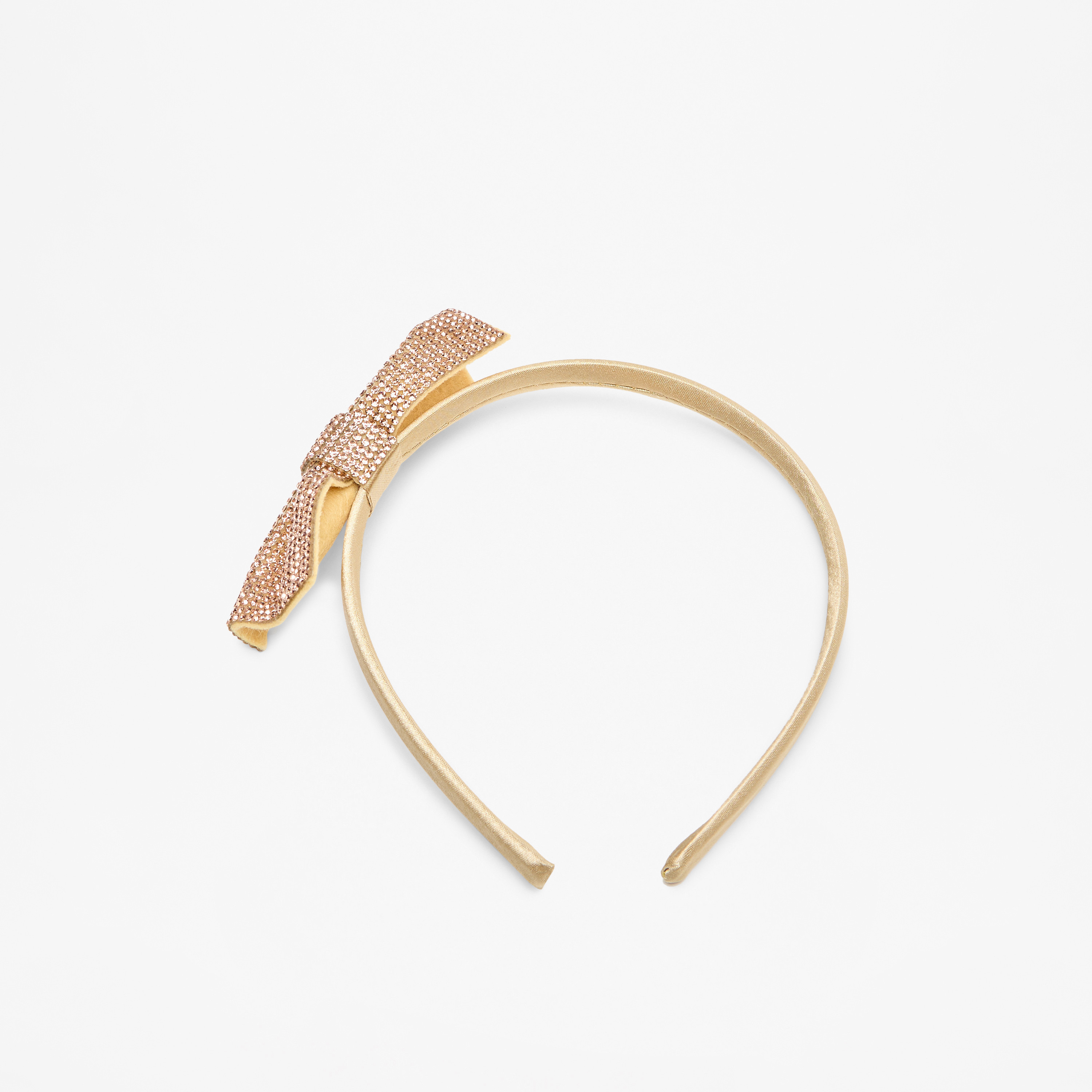 طقم ربطة ومشبك شعر مزين بأحجار الراين من فلورا بيلا-girls-accessories-hairaccessories-image-2