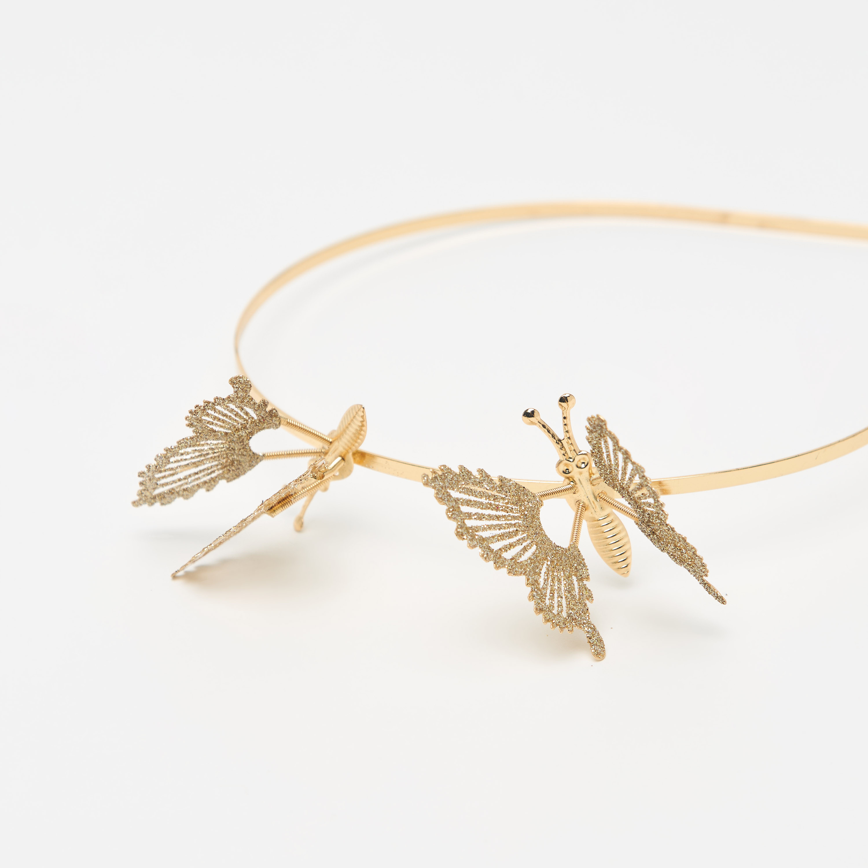 طقم شريطة شعر ومشابك شعر بتزيينات فراشة 3 قطع من فلورا بيلا-girls-accessories-hairaccessories-image-2