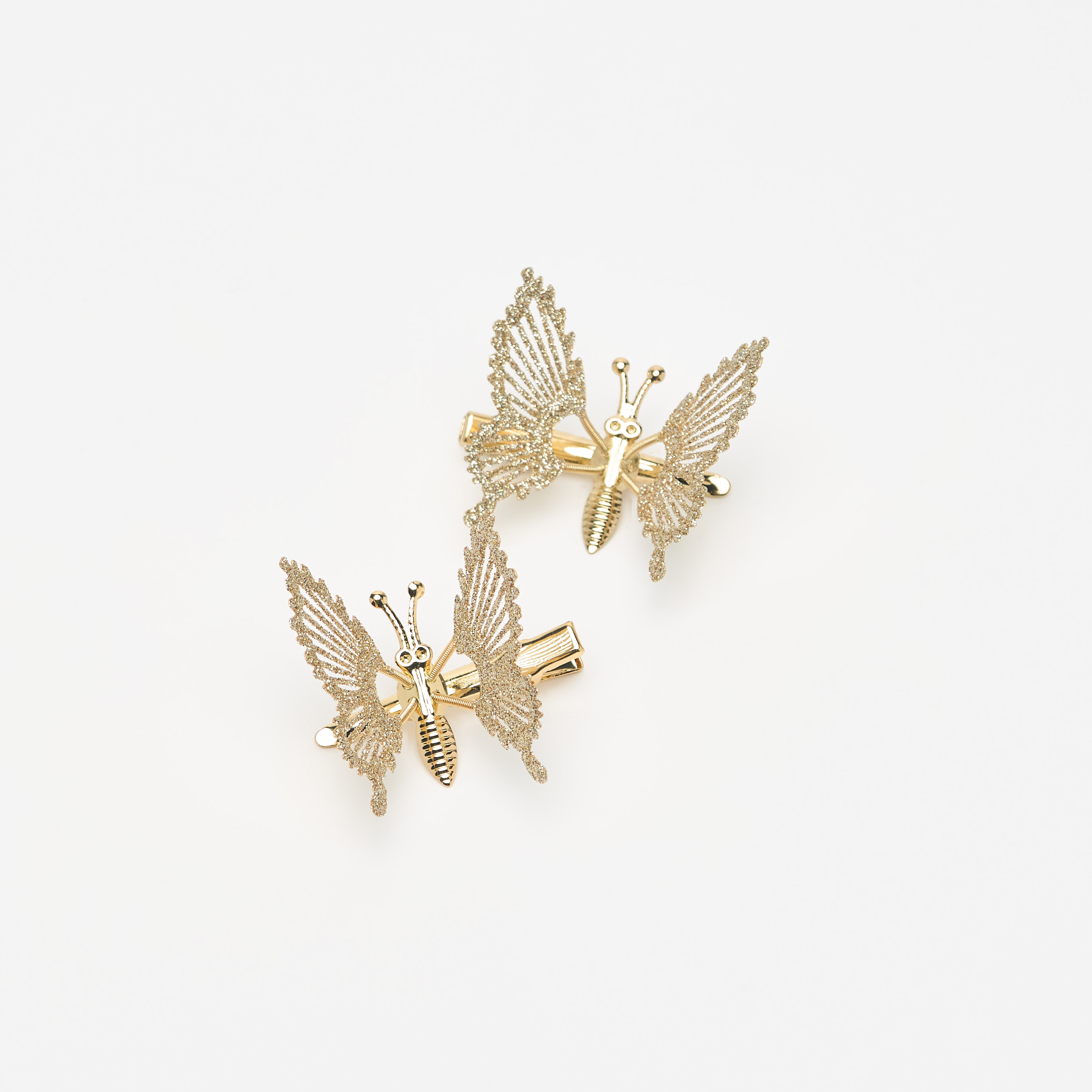 طقم شريطة شعر ومشابك شعر بتزيينات فراشة 3 قطع من فلورا بيلا-girls-accessories-hairaccessories-image-5