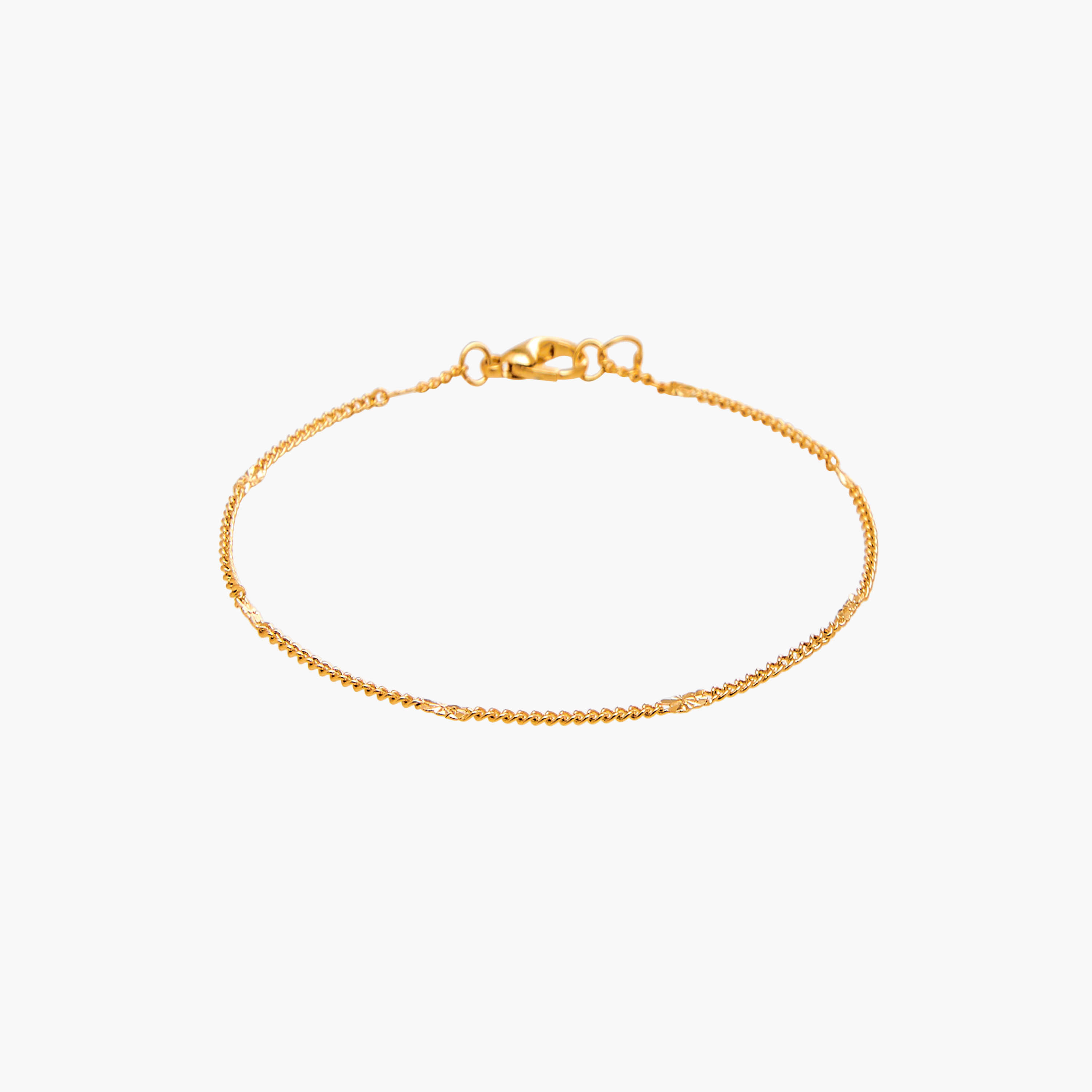 Flora Bella Pack of 3 Metallic Chain Style Bracelet-women-watchesandjewellery-jewellery-banglesandbracelets-image-11