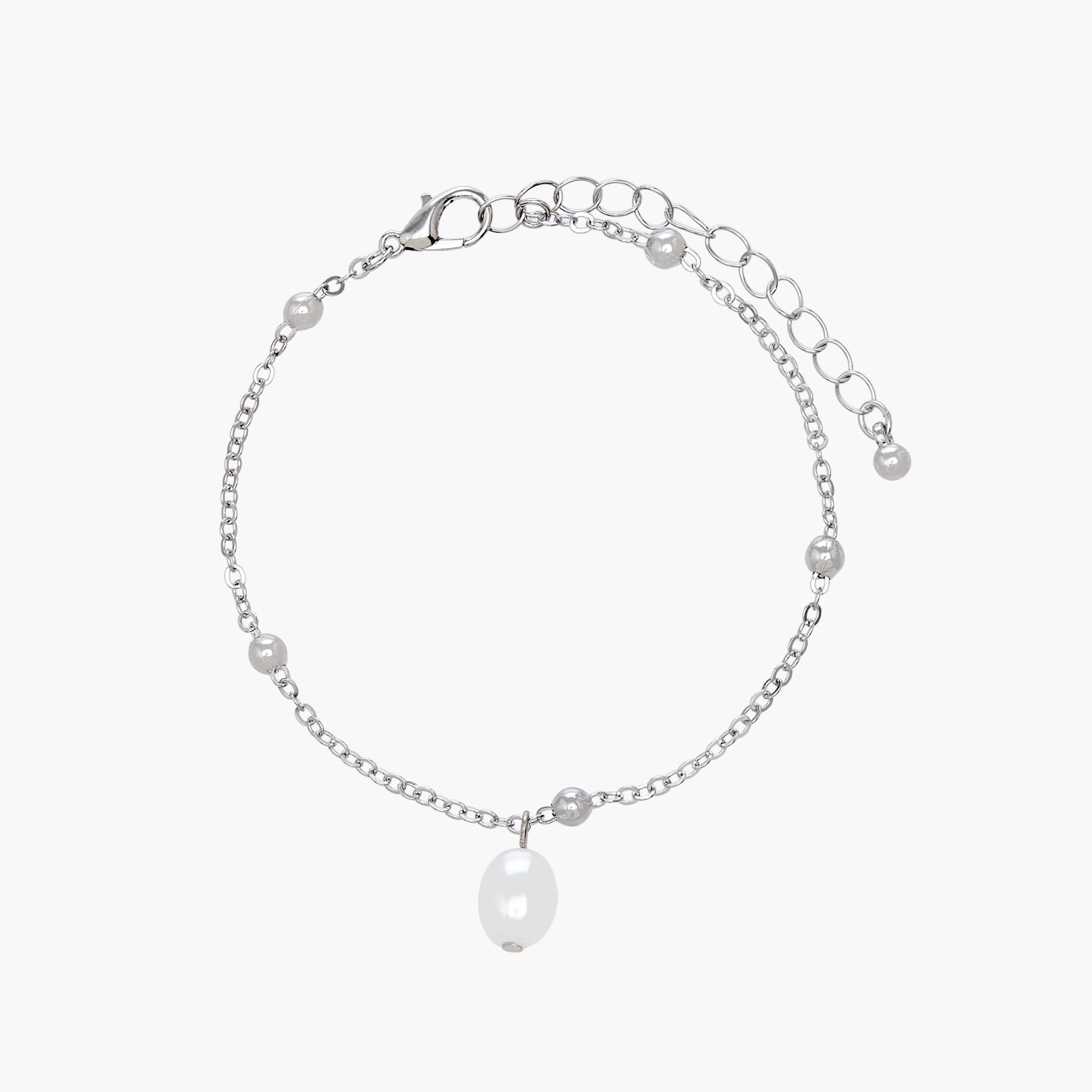 Flora Bella Pack of 3 Metallic Chain Style Bracelet-women-watchesandjewellery-jewellery-banglesandbracelets-image-5