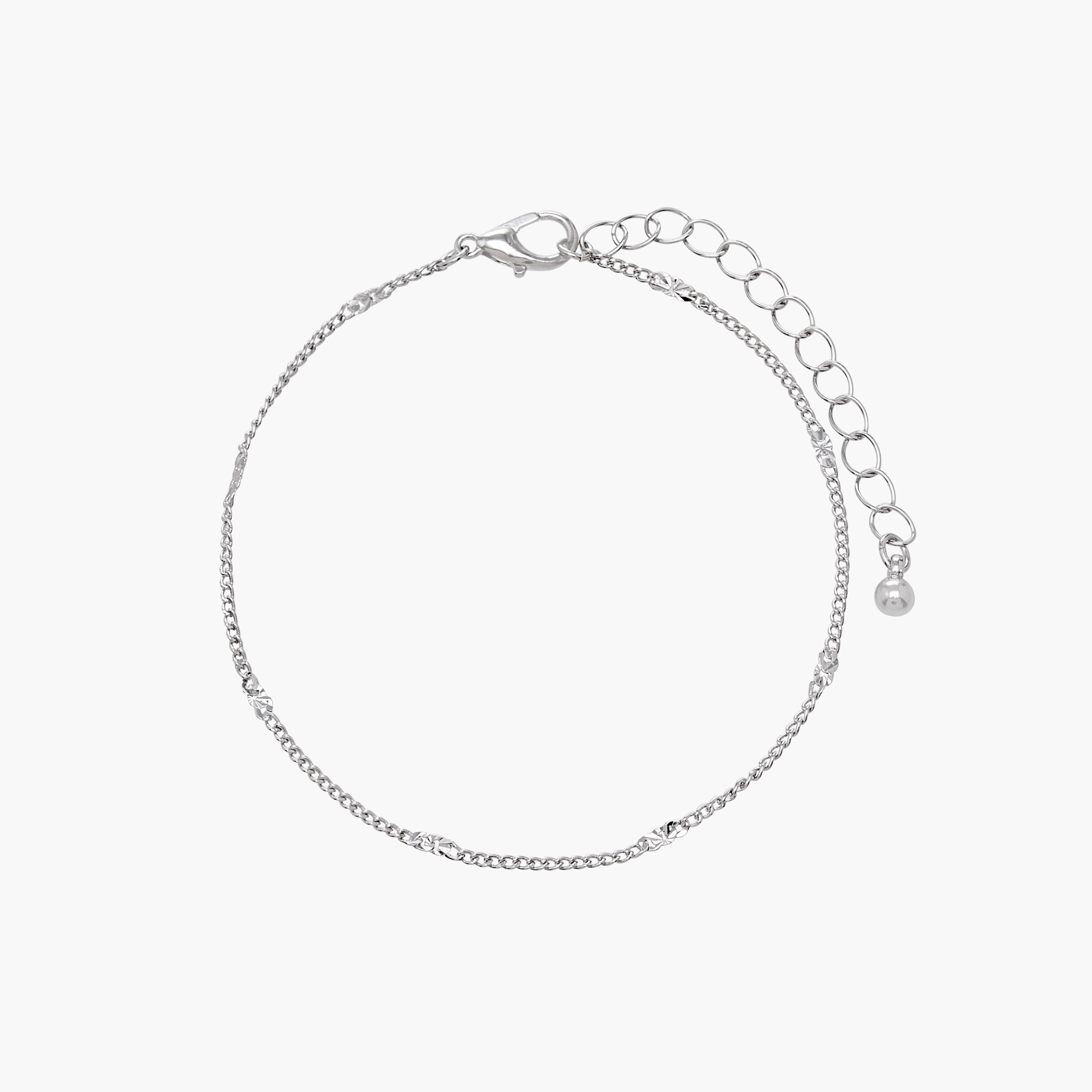 Flora Bella Pack of 3 Metallic Chain Style Bracelet-women-watchesandjewellery-jewellery-banglesandbracelets-image-7