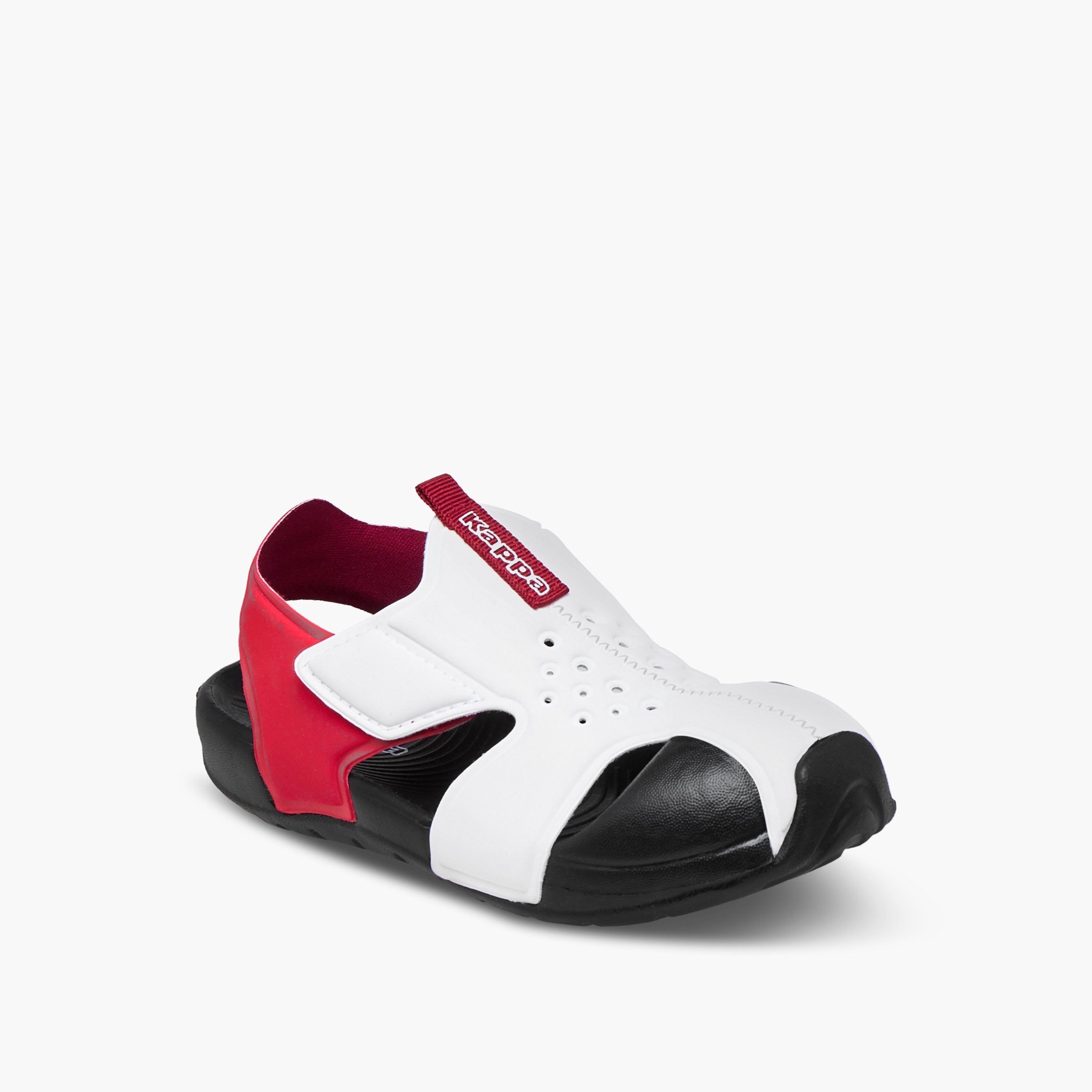 Kappa Boys' Perforated Sandals with Hook and Loop Closure-boys-shoes-sandals-image-2