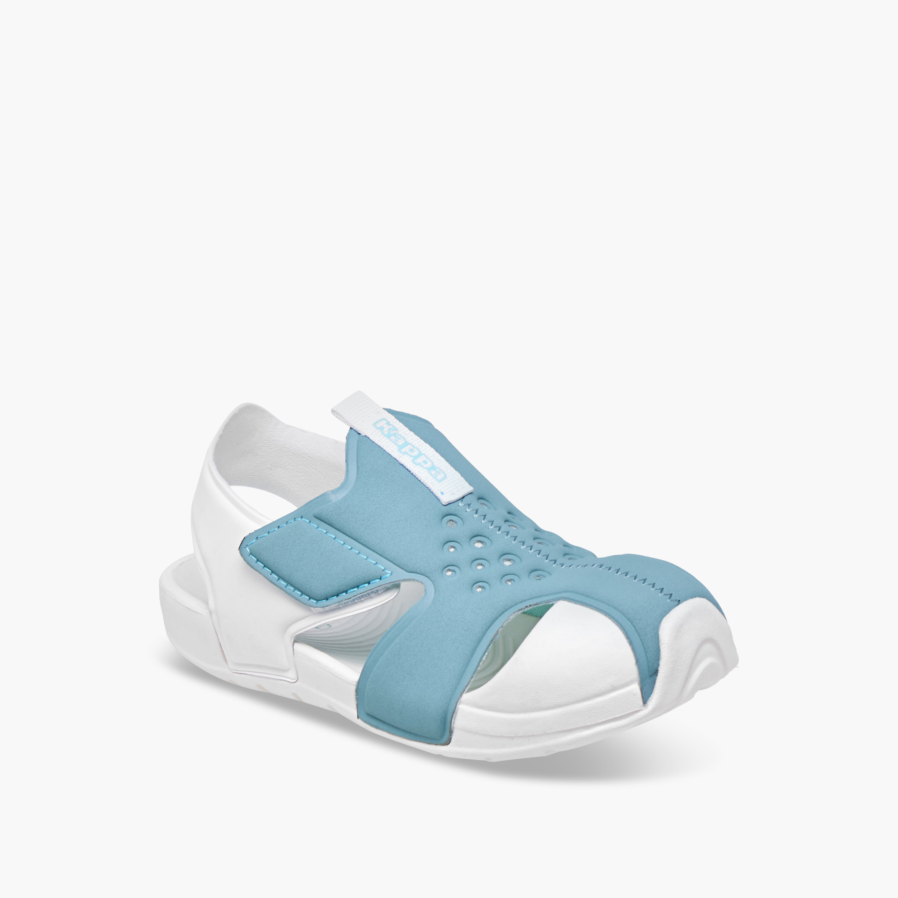 Kappa Boys' Perforated Sandals with Hook and Loop Closure-boys-shoes-sandals-image-2