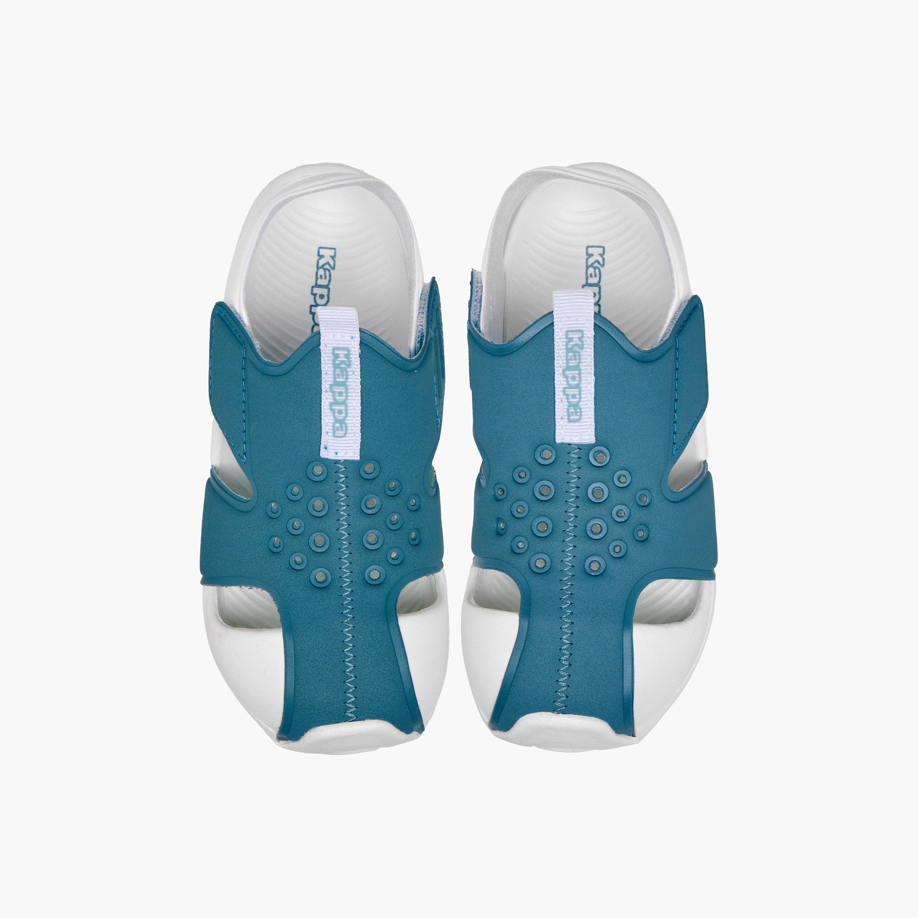 Kappa Girls' Perforated Sandals with Hook and Loop Closure-girls-shoes-sandals-image-1