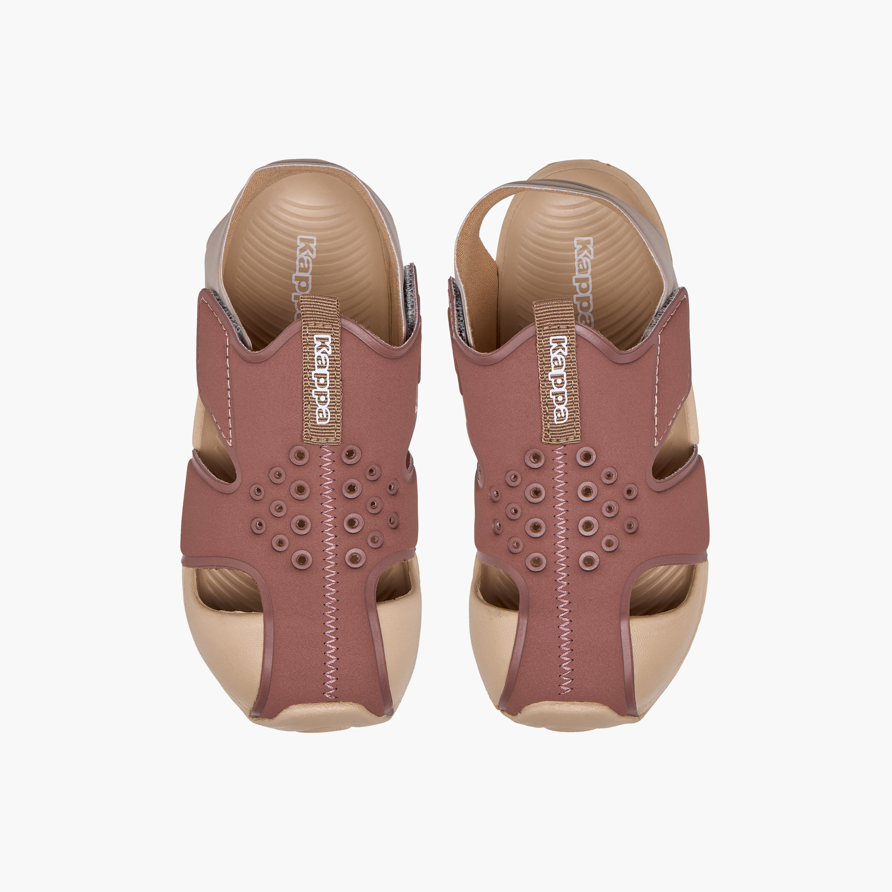 Kappa Girls' Perforated Sandals with Hook and Loop Closure-girls-shoes-sandals-image-1