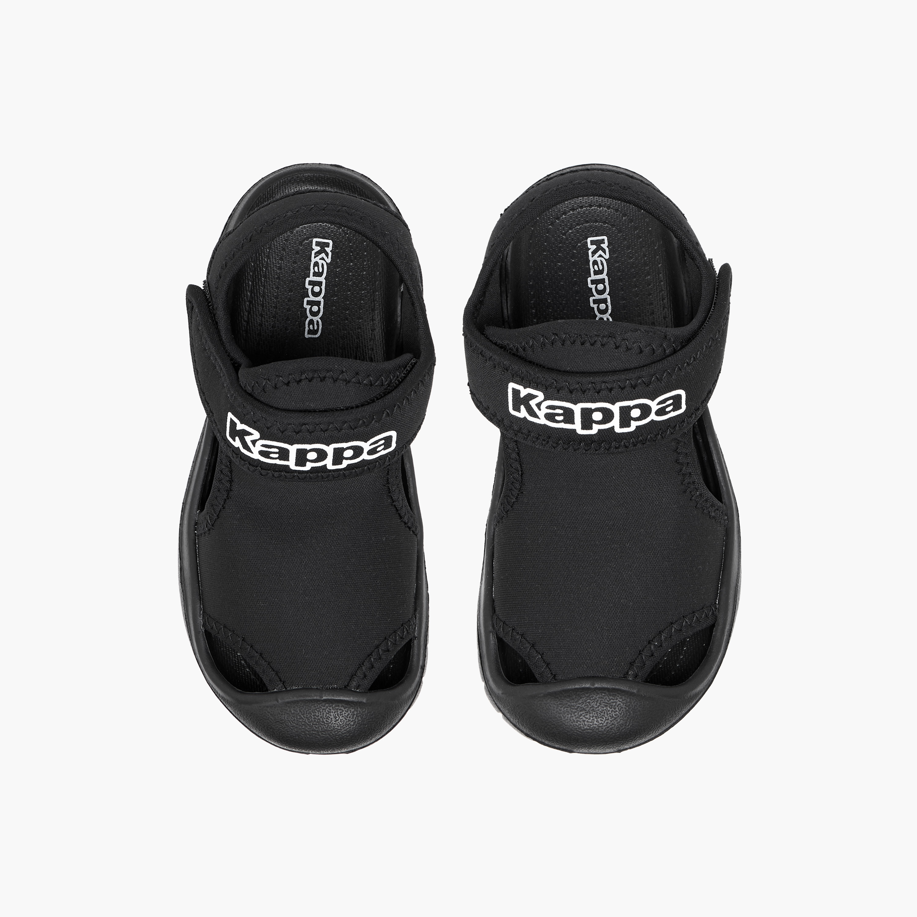 صندل بشريط إغلاق لاصق وطبعات شعار للأولاد من كابا-boys-shoes-sandals-image-1