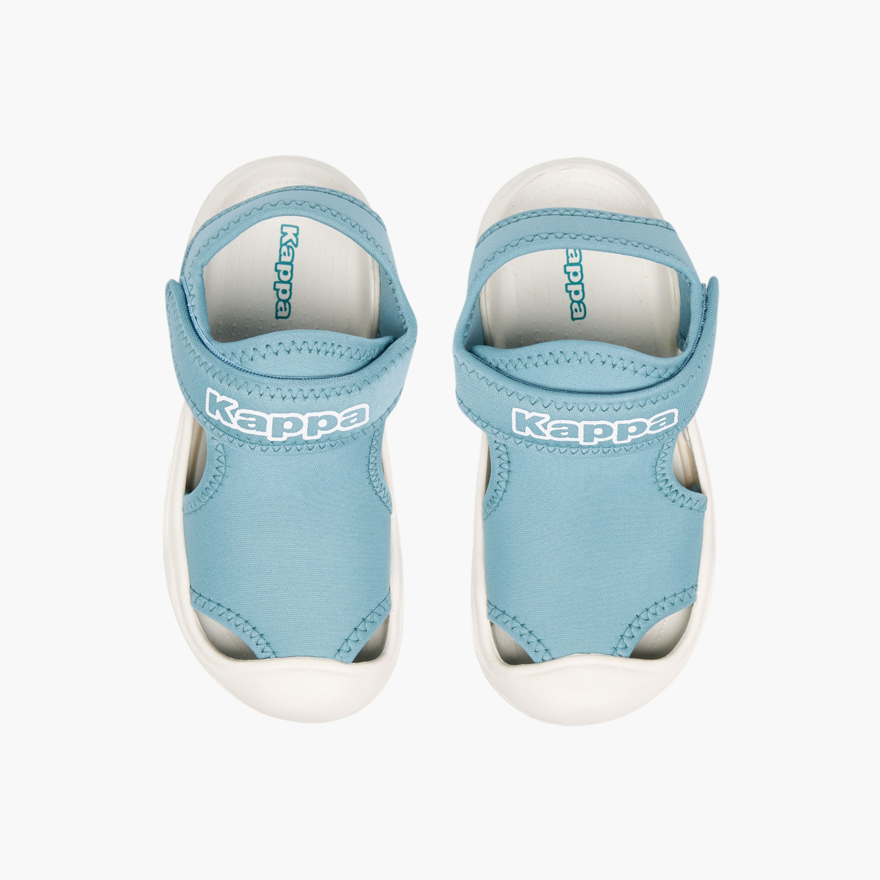 صندل بشريط إغلاق لاصق وطبعات شعار للبنات من كابا-girls-shoes-sandals-image-1