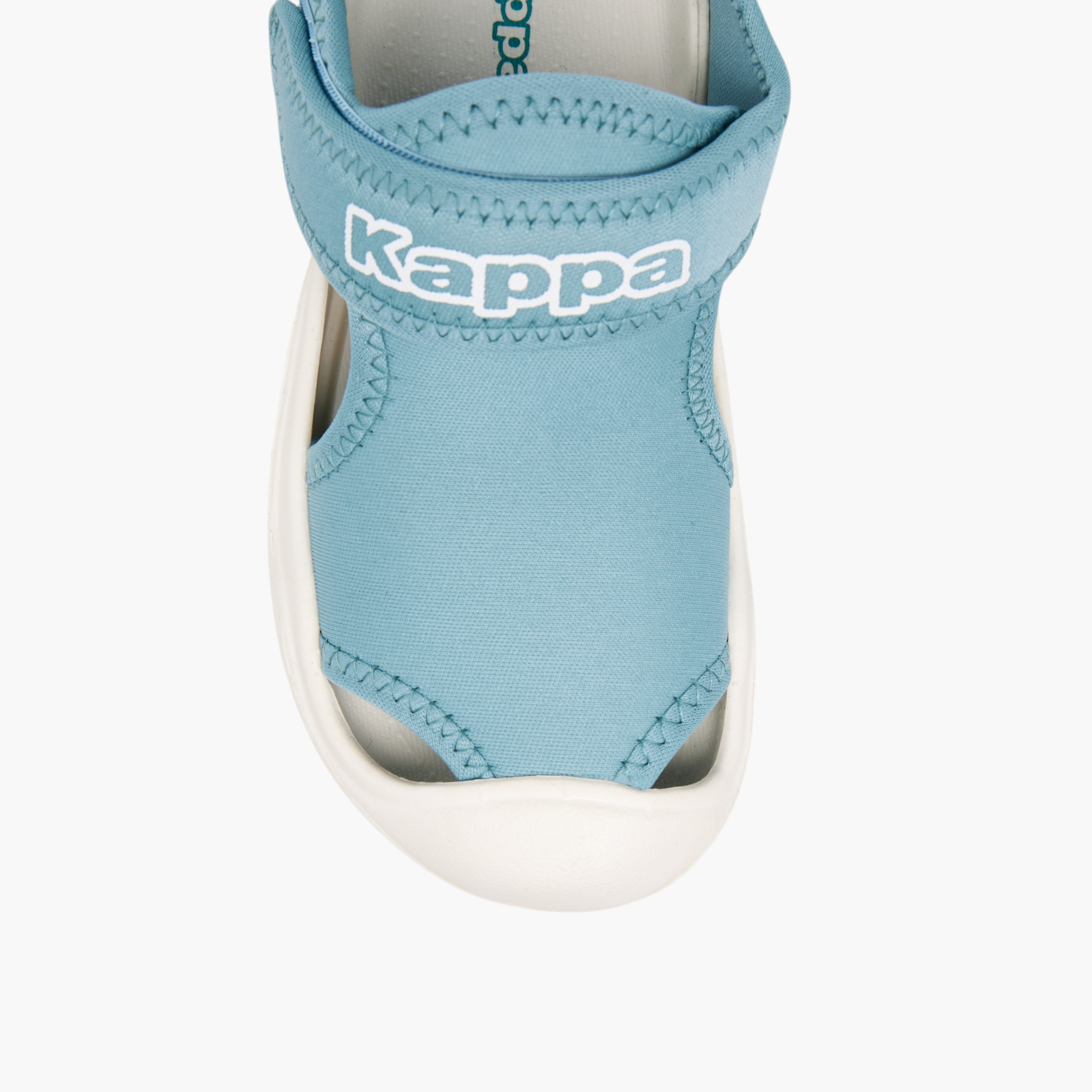 صندل بشريط إغلاق لاصق وطبعات شعار للبنات من كابا-girls-shoes-sandals-image-3