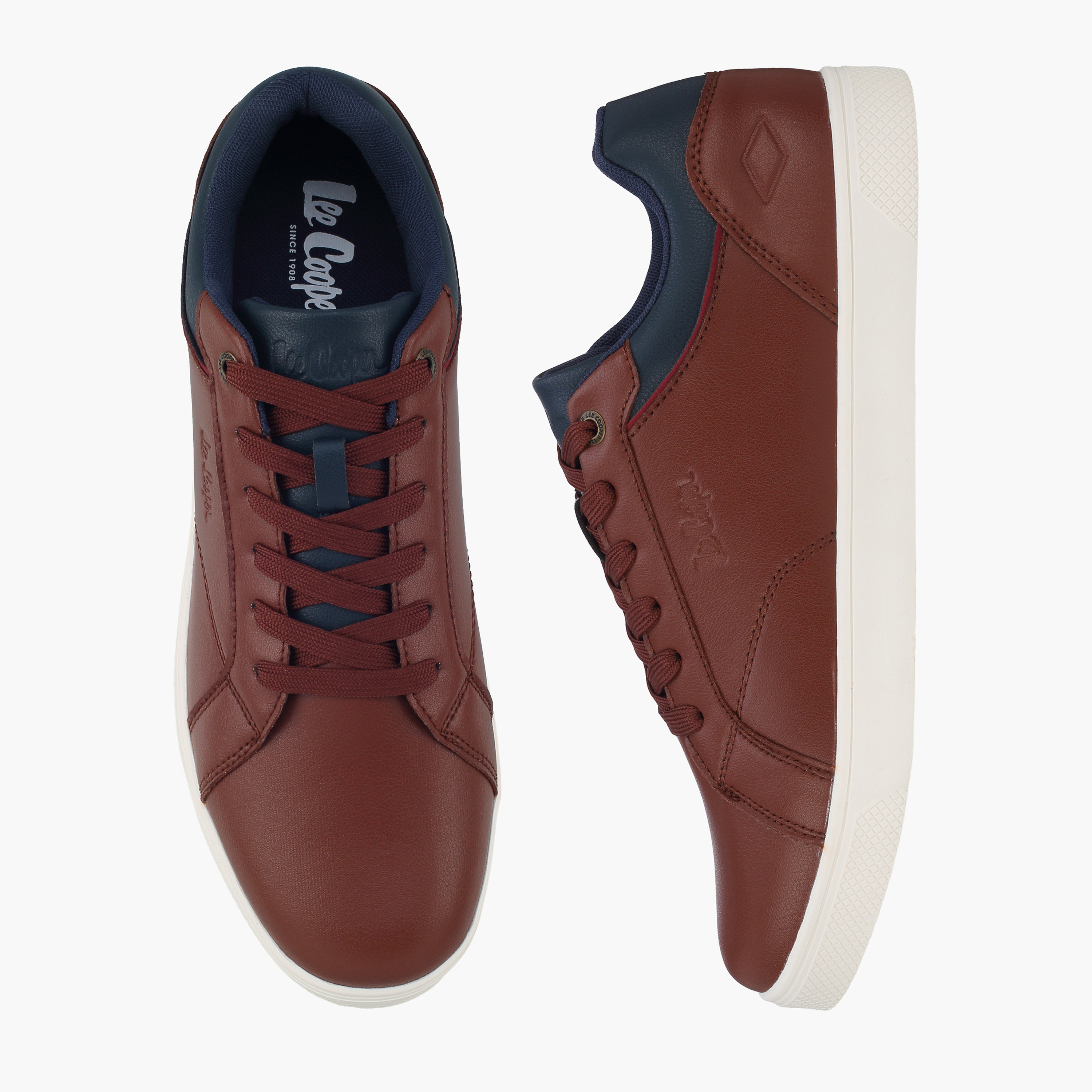 حذاء سنيكرز طول الكاحل برباط للرجال من لي كوبر-men-shoes-sneakers-image-6