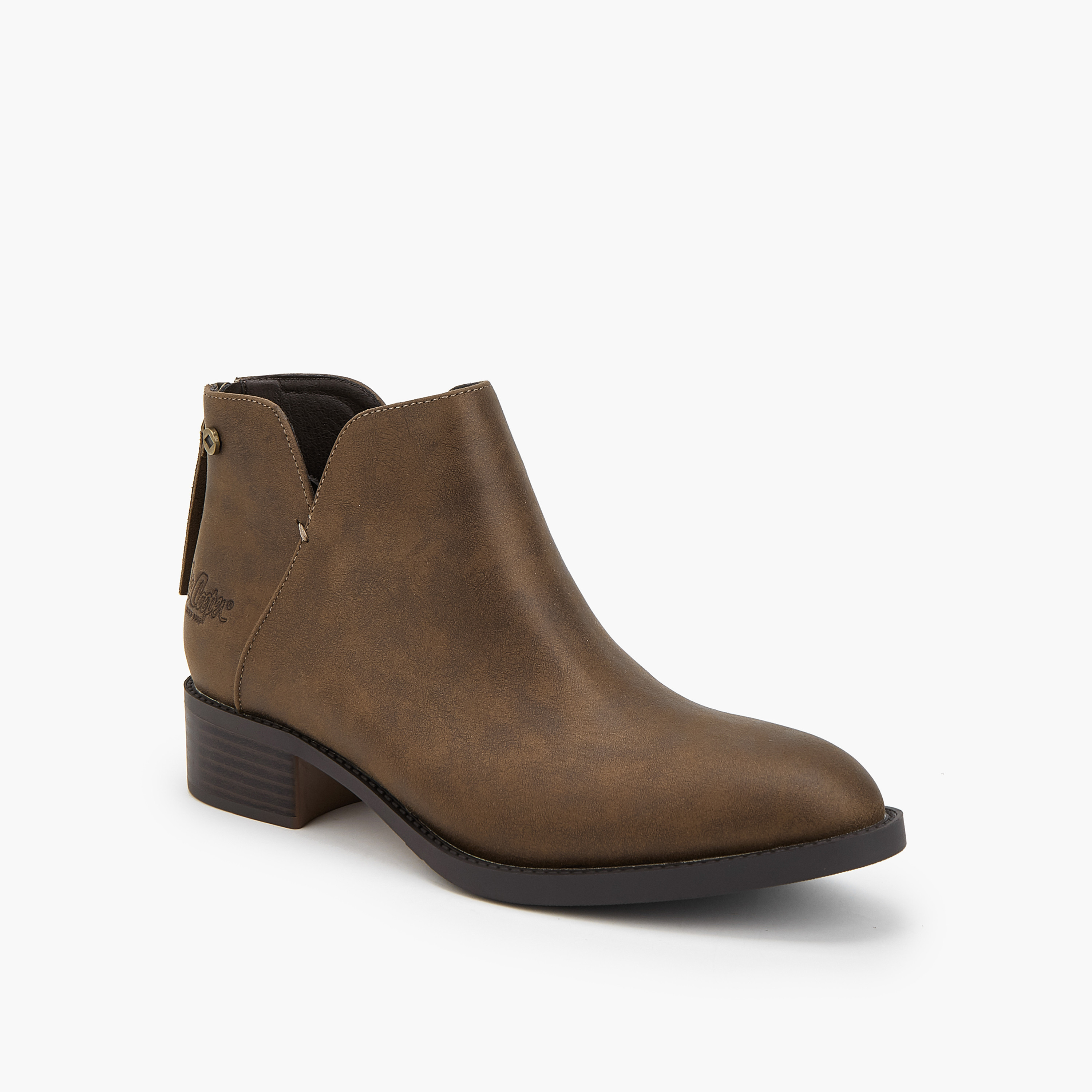 Lee Cooper Women Textured Ankle Boots-women-shoes-boots-image-2