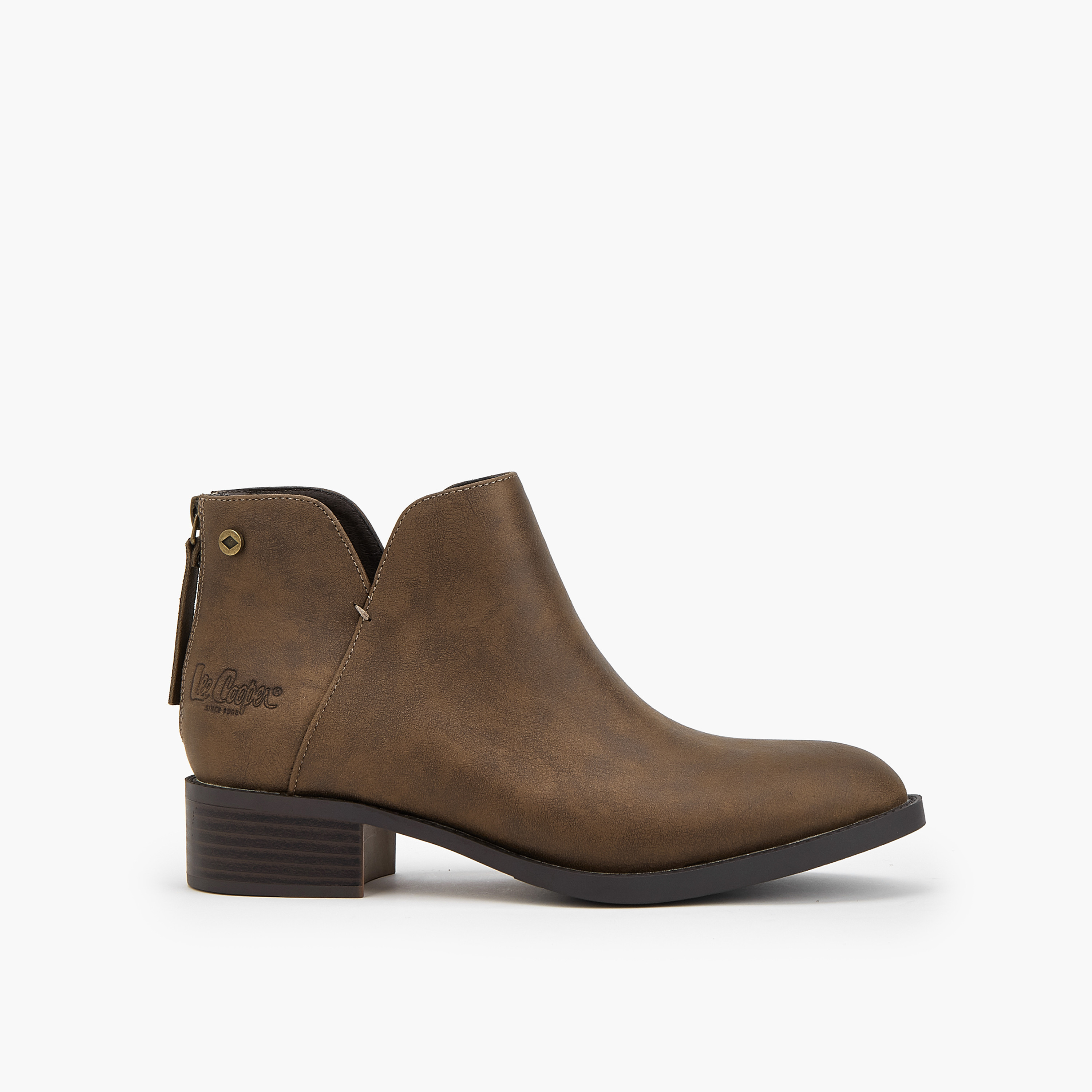 Lee Cooper Women Textured Ankle Boots-women-shoes-boots-image-3