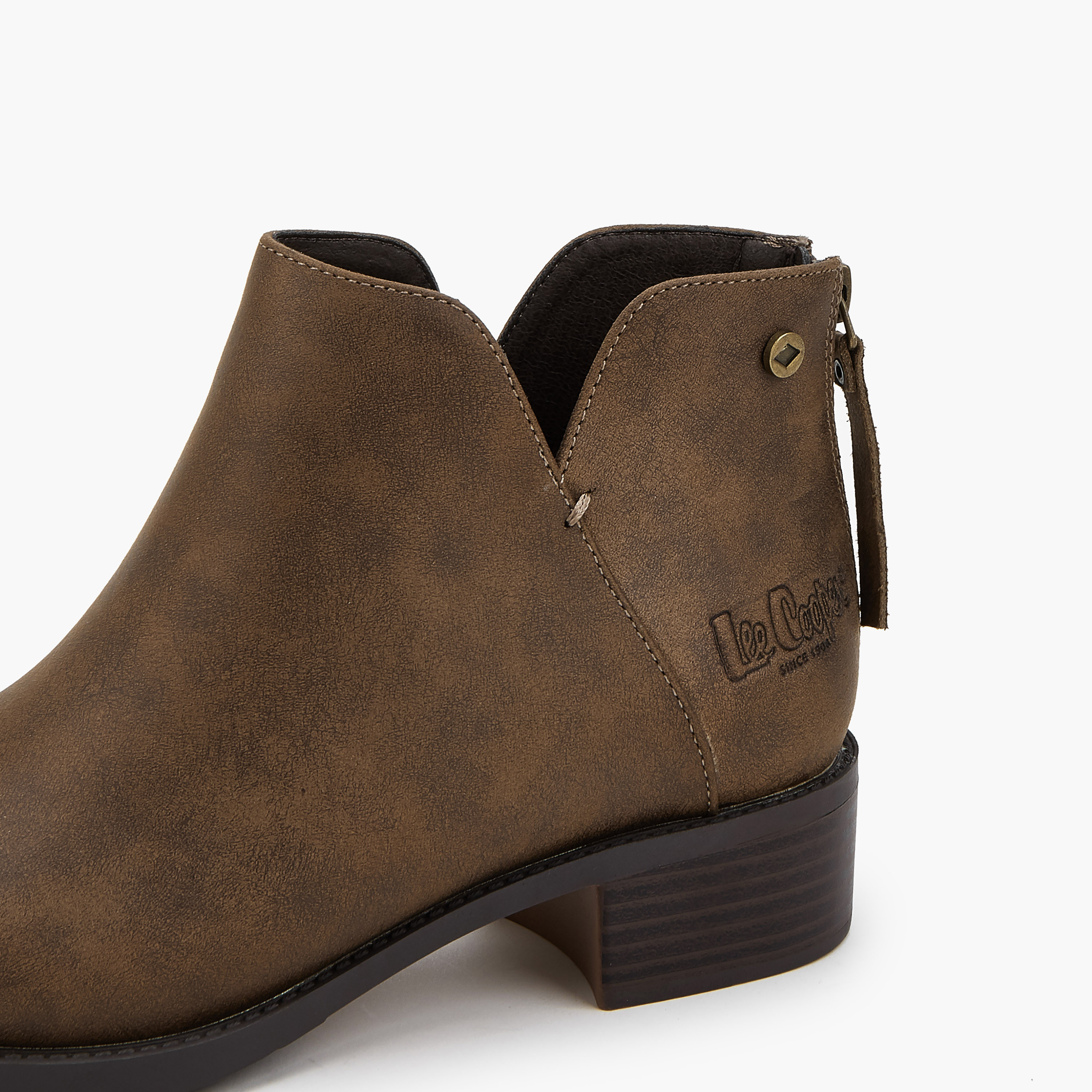 Lee Cooper Women Textured Ankle Boots-women-shoes-boots-image-4