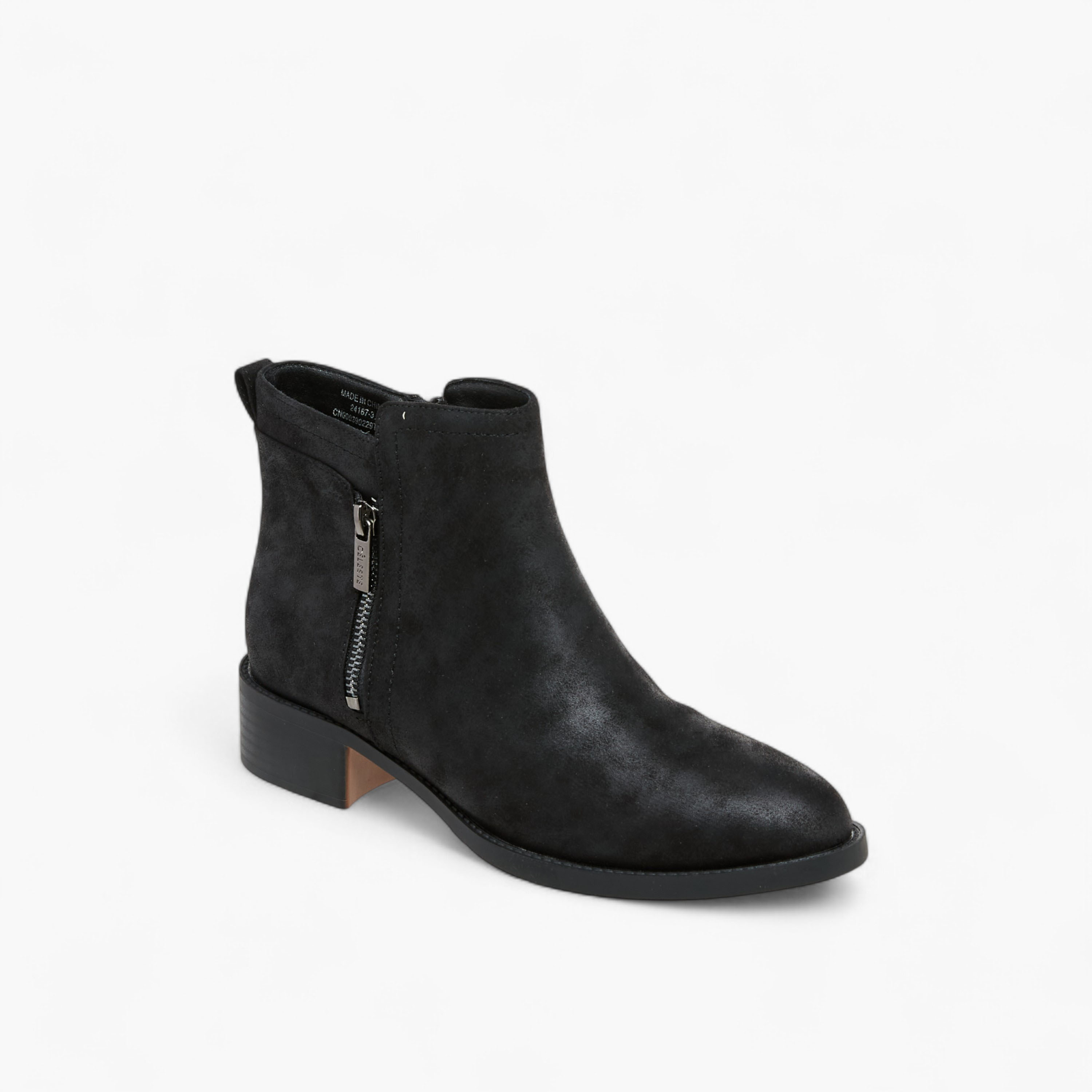 Celeste Women's Solid Ankle Boots with Zip Closure-women-shoes-boots-image-2