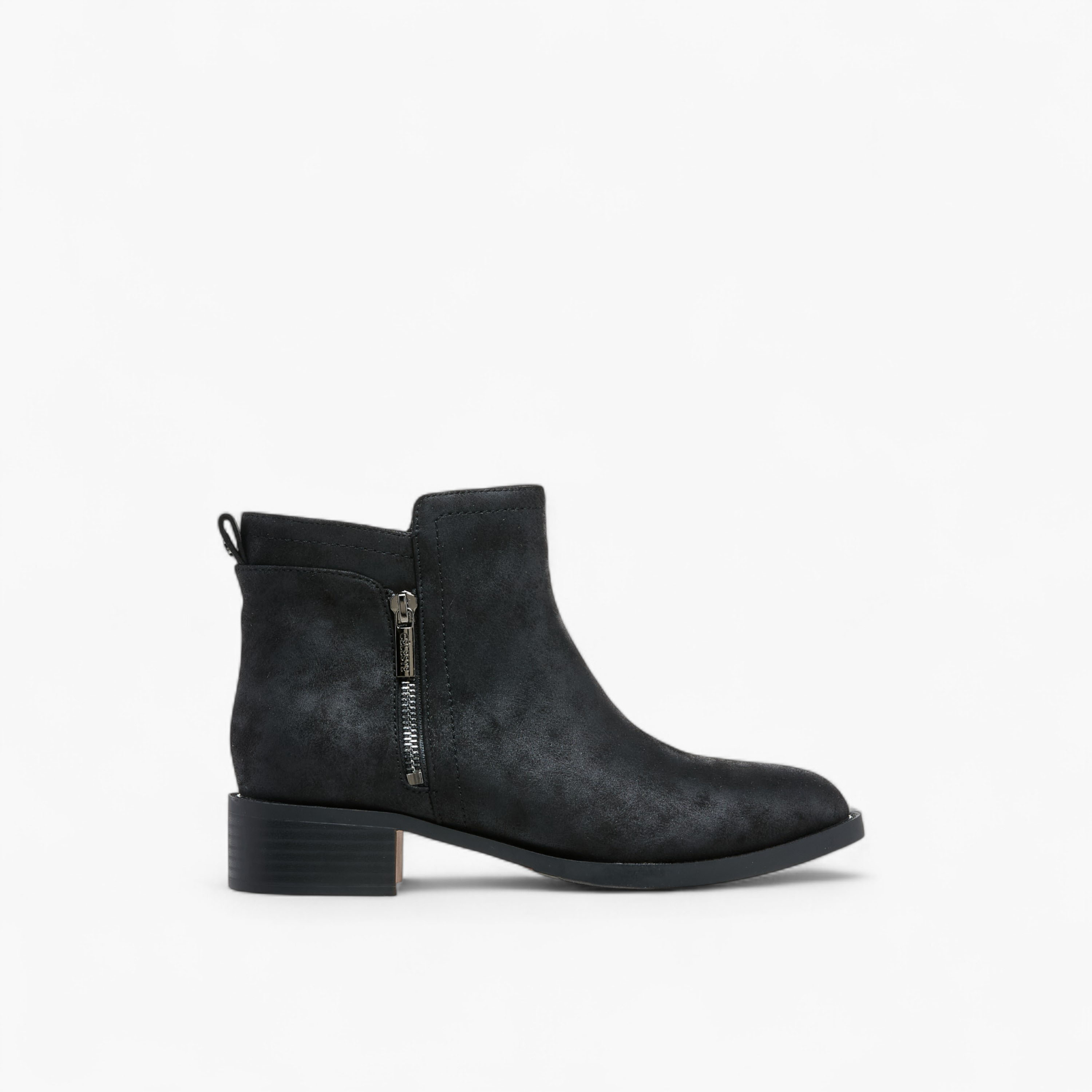 Celeste Women's Solid Ankle Boots with Zip Closure-women-shoes-boots-image-3