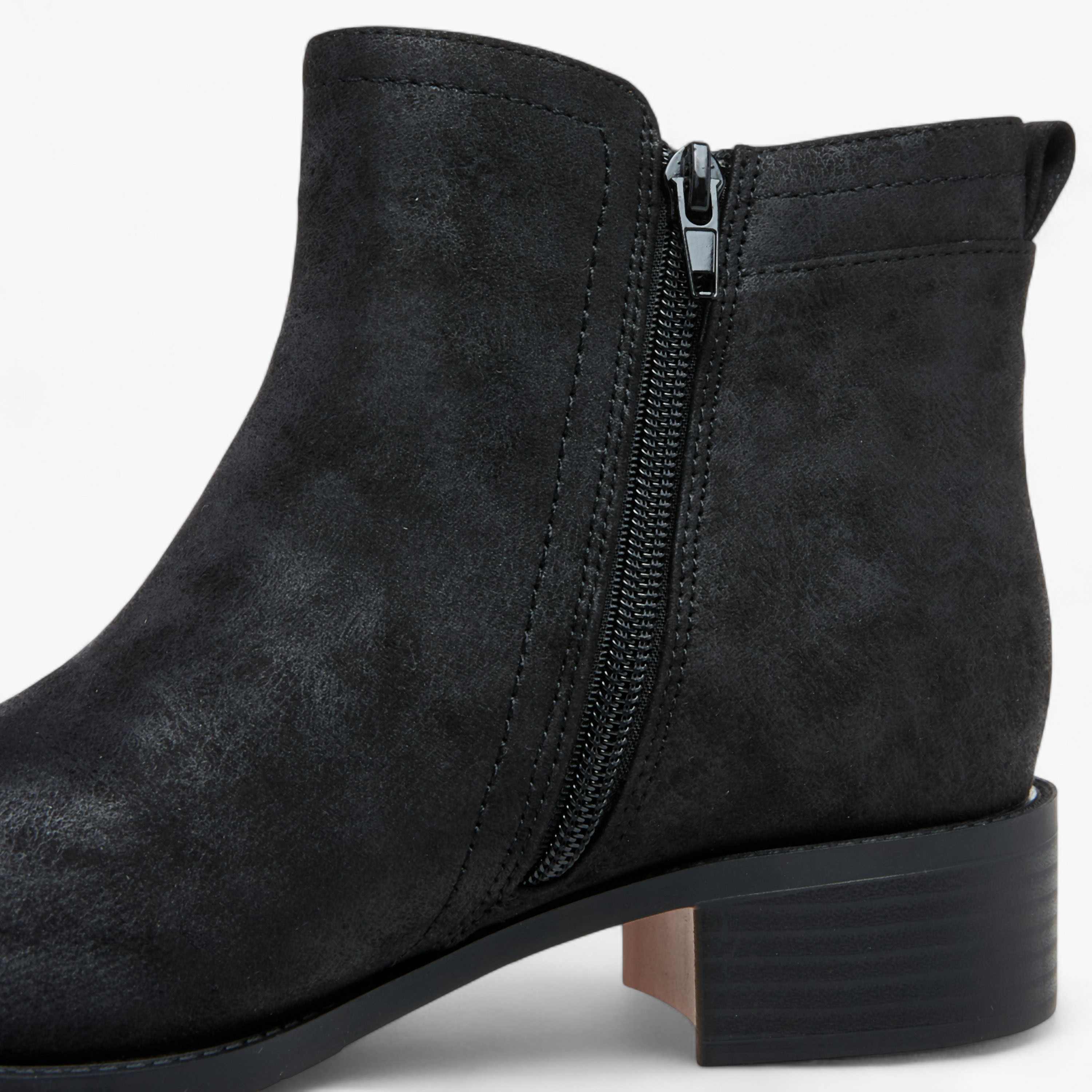 Celeste Women's Solid Ankle Boots with Zip Closure-women-shoes-boots-image-6