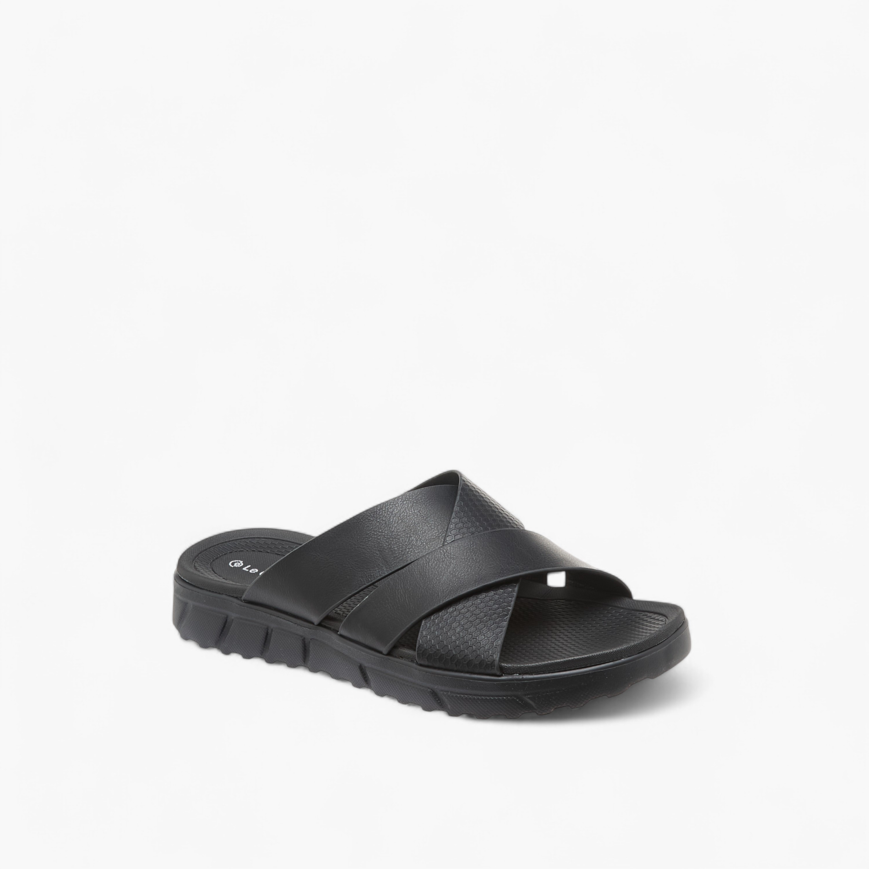 Le Confort Cross Strap Slip-On Sandals-men-shoes-sandals-image-2