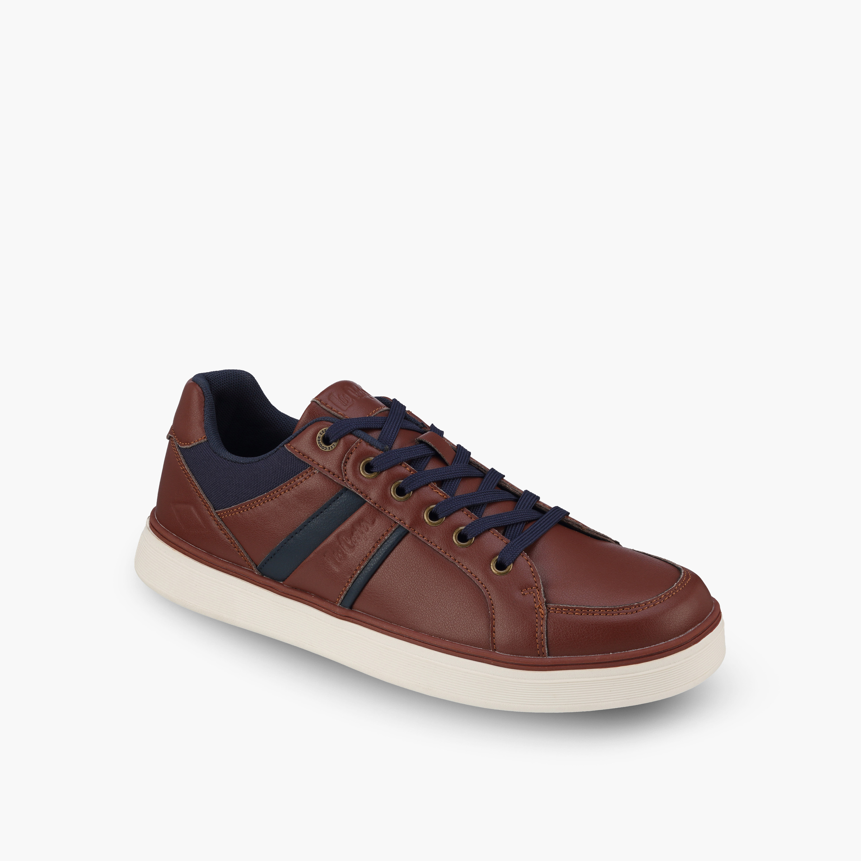 Lee Cooper Men Lace-Up Ankle Sneakers-men-shoes-sneakers-image-2