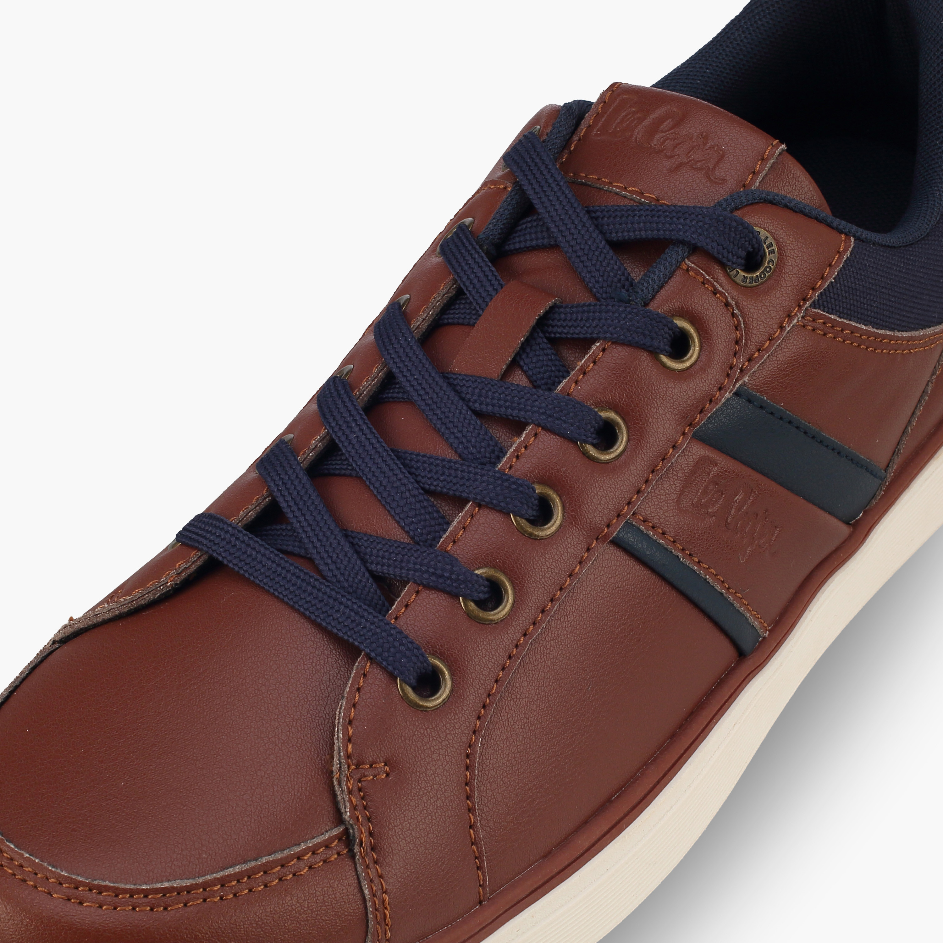 Lee Cooper Men Lace-Up Ankle Sneakers-men-shoes-sneakers-image-4