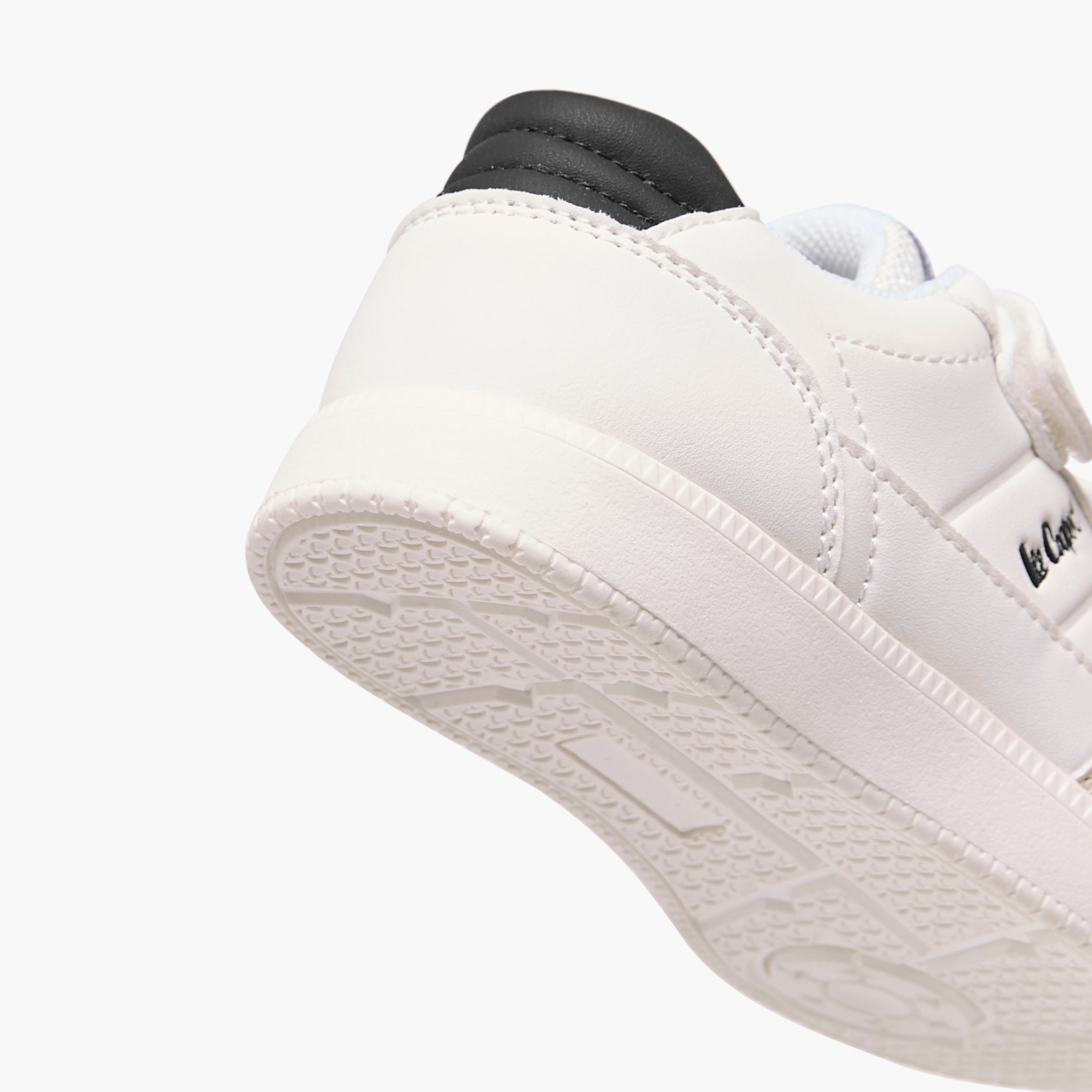 Lee Cooper Kids' Panelled Sneakers with Hook and Loop Closure-boys-shoes-sneakers-image-5
