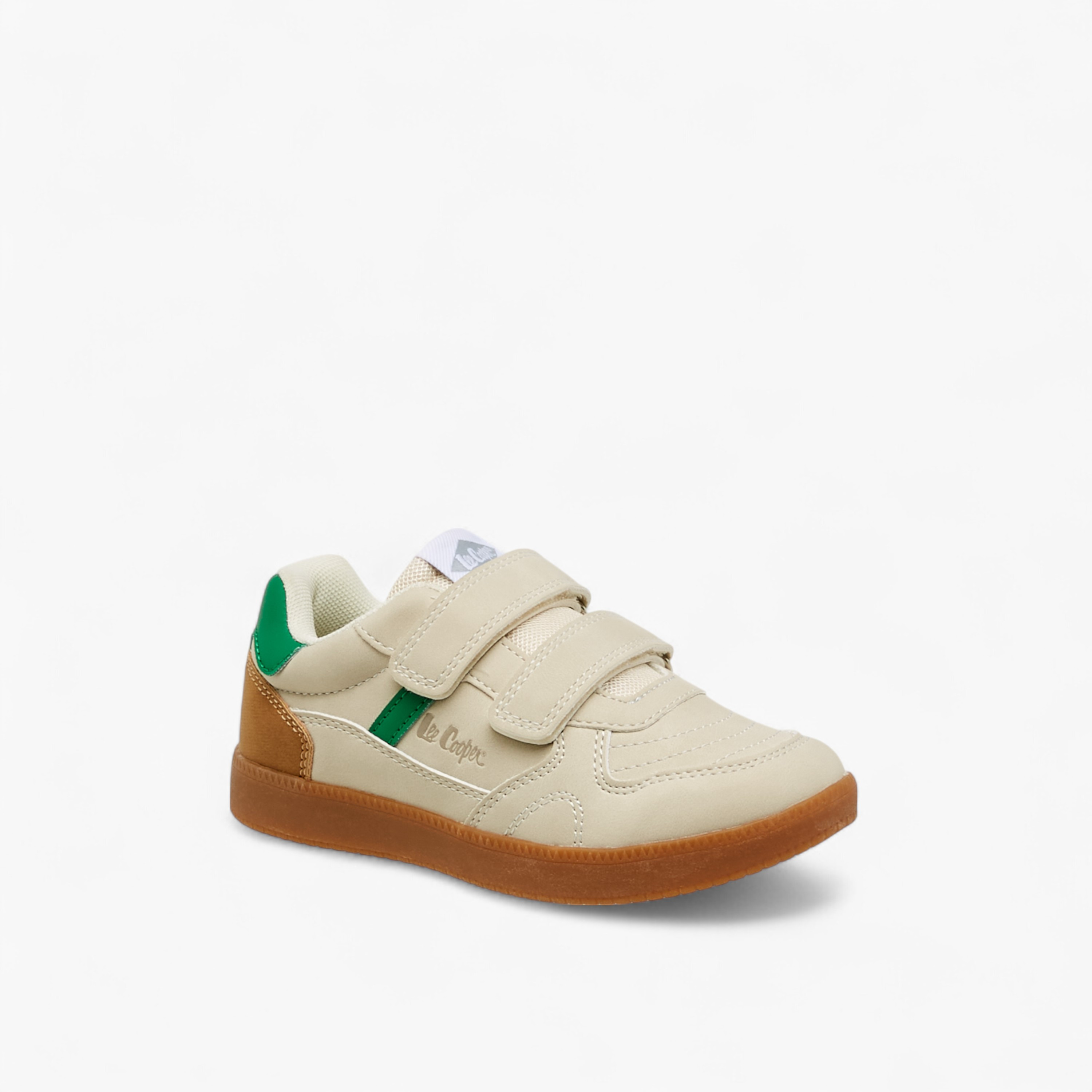 Lee Cooper Boys' Panelled Sneakers with Hook and Loop Closure-boys-shoes-sneakers-image-2