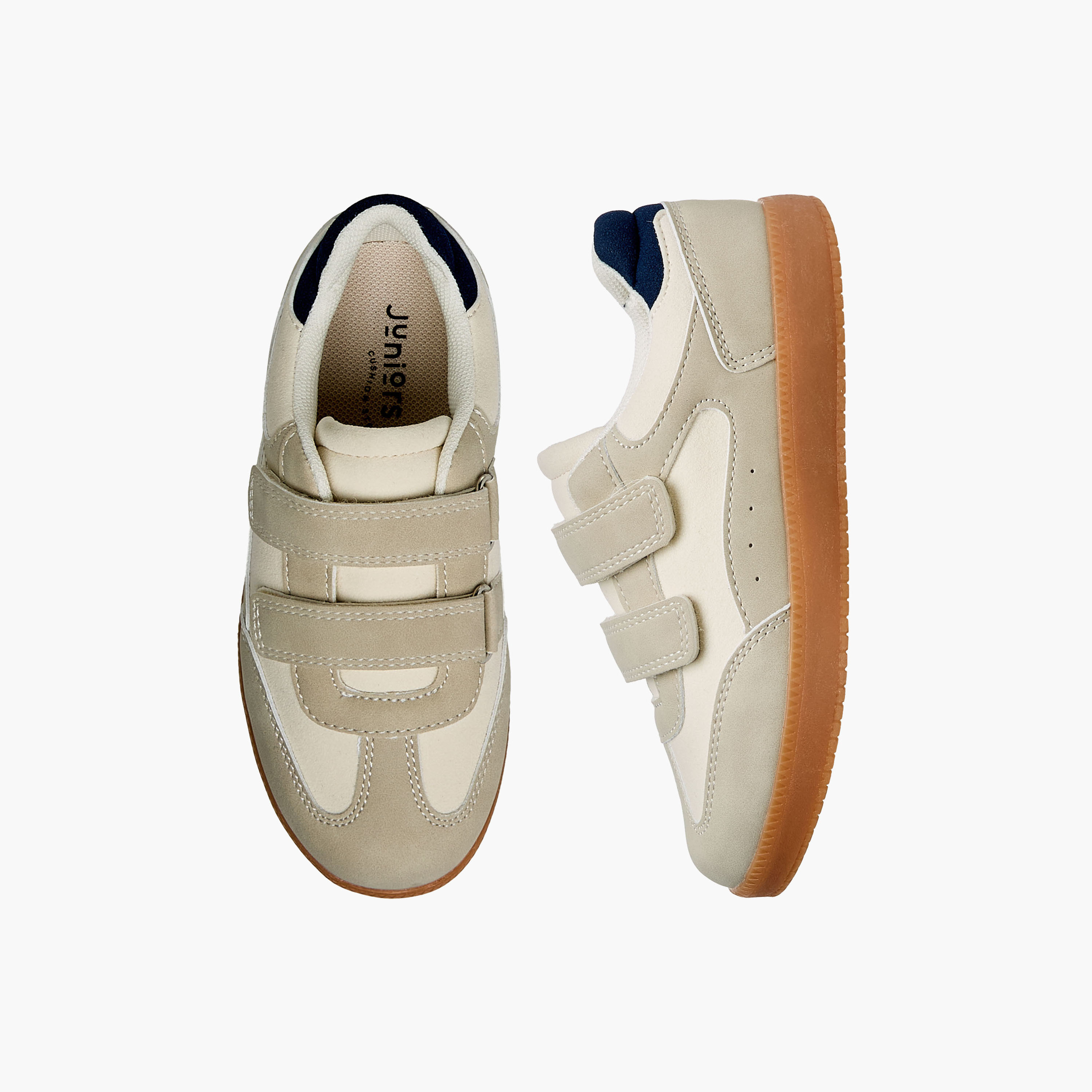 Juniors Boys Hook and Loop Sneakers-boys-shoes-sneakers-image-1
