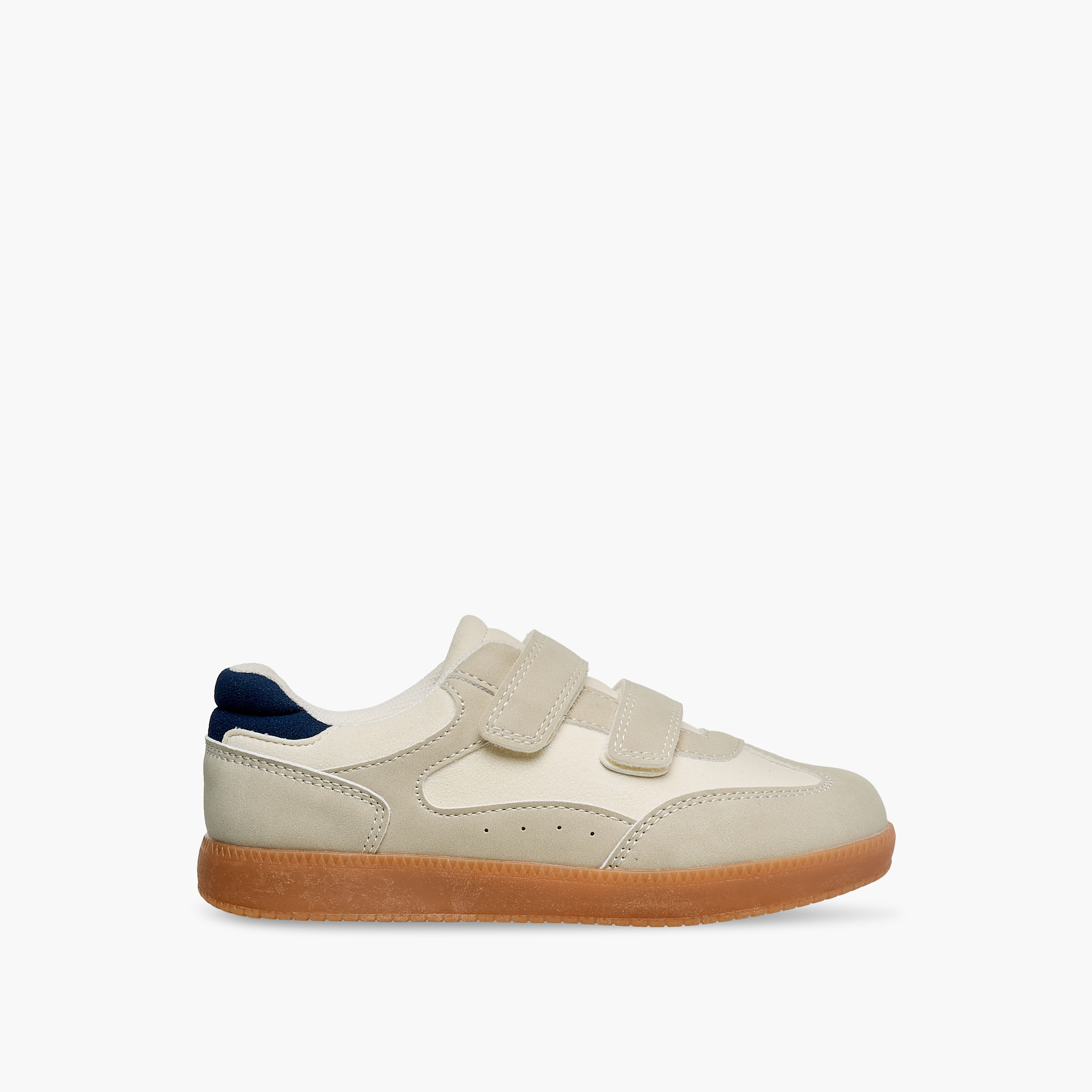 Juniors Boys Hook and Loop Sneakers-boys-shoes-sneakers-image-3