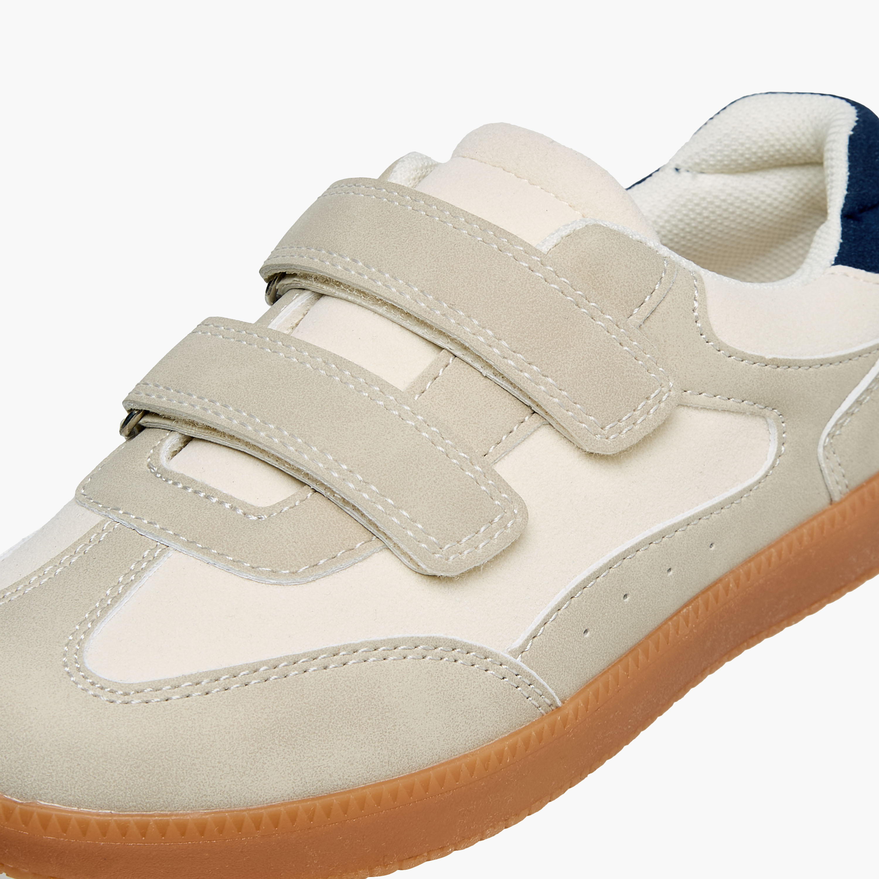 Juniors Boys Hook and Loop Sneakers-boys-shoes-sneakers-image-4