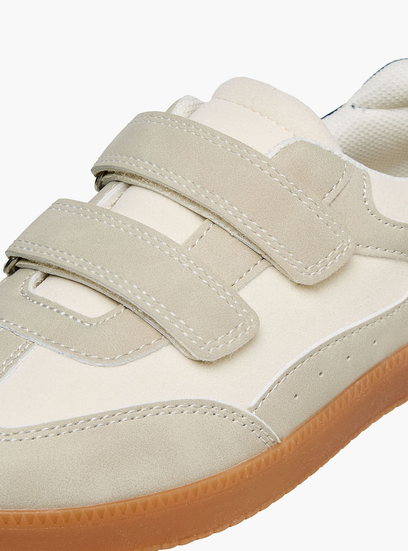 Juniors Boys Hook and Loop Sneakers-boys-shoes-sneakers-image-4