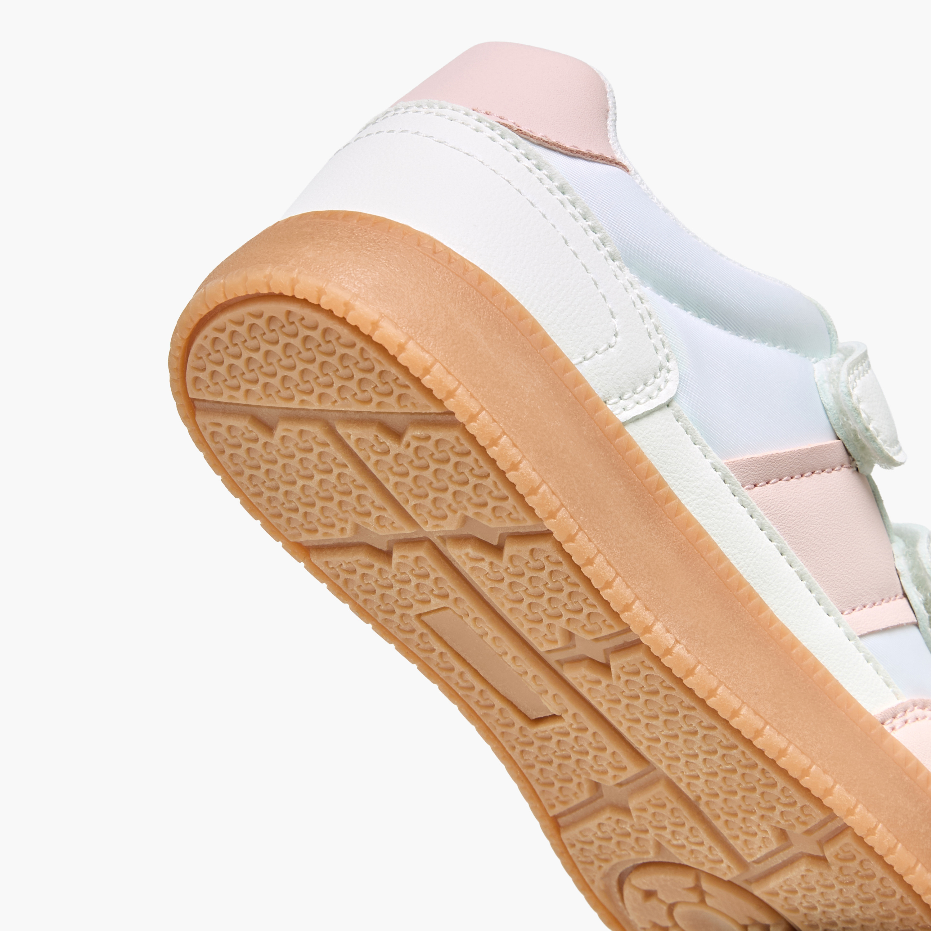 حذاء سنيكرز بقوالب ملونة وشريط إغلاق لاصق للبنات من جونيورز-girls-shoes-sneakers-image-5