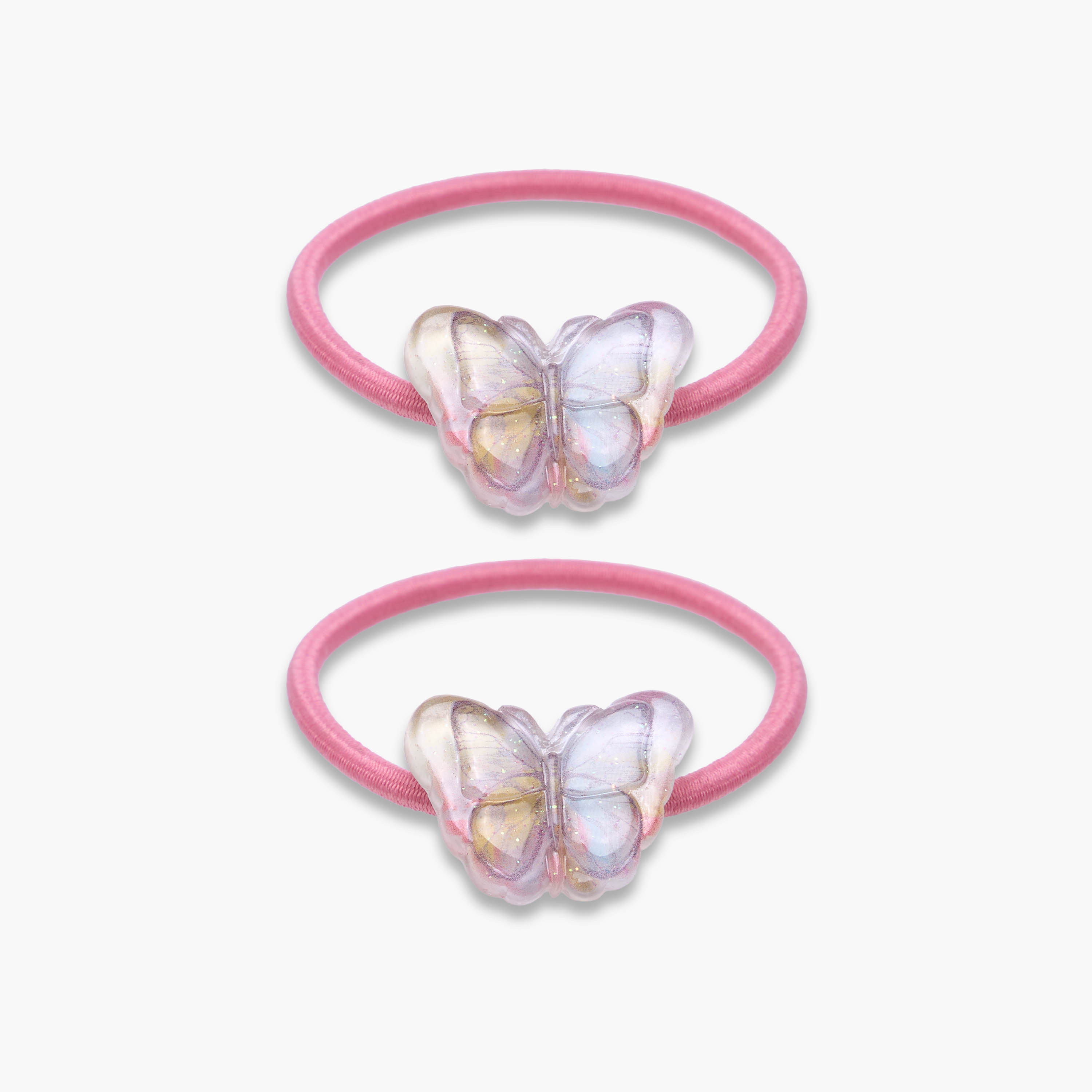 Flora Bella Applique Detail Hair Tie - Set of 6-girls-accessories-hairaccessories-image-2
