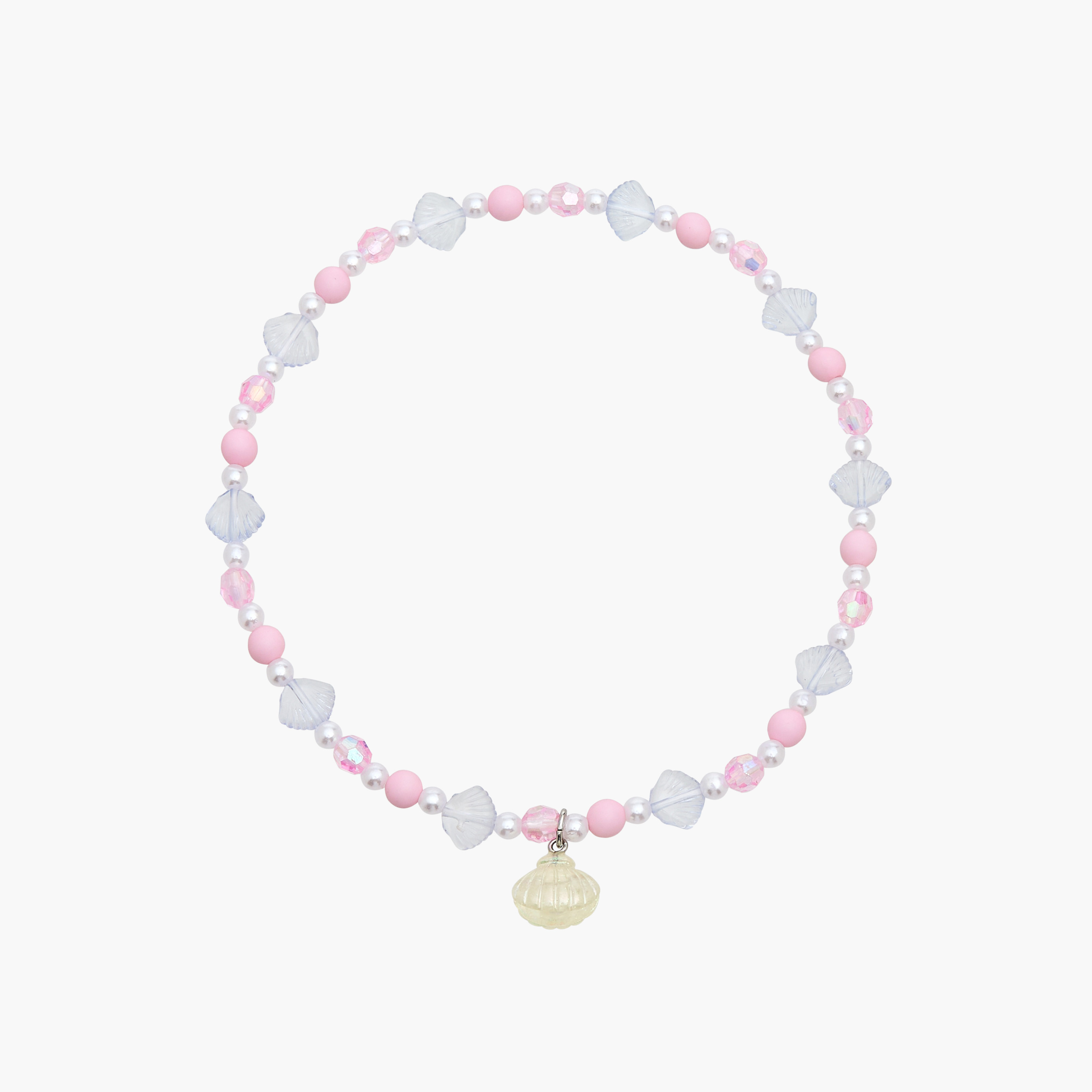 Flora Bella Seashell Embellished Necklace and Earrings Set-girls-accessories-jewellery-image-2