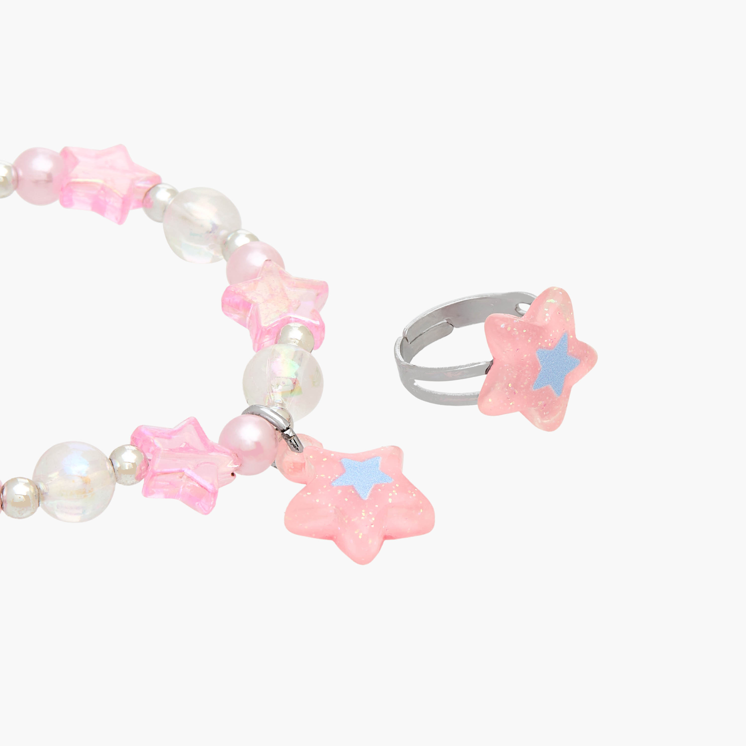 Flora Bella Star Embellished Bracelet and Ring Set-girls-accessories-jewellery-image-5