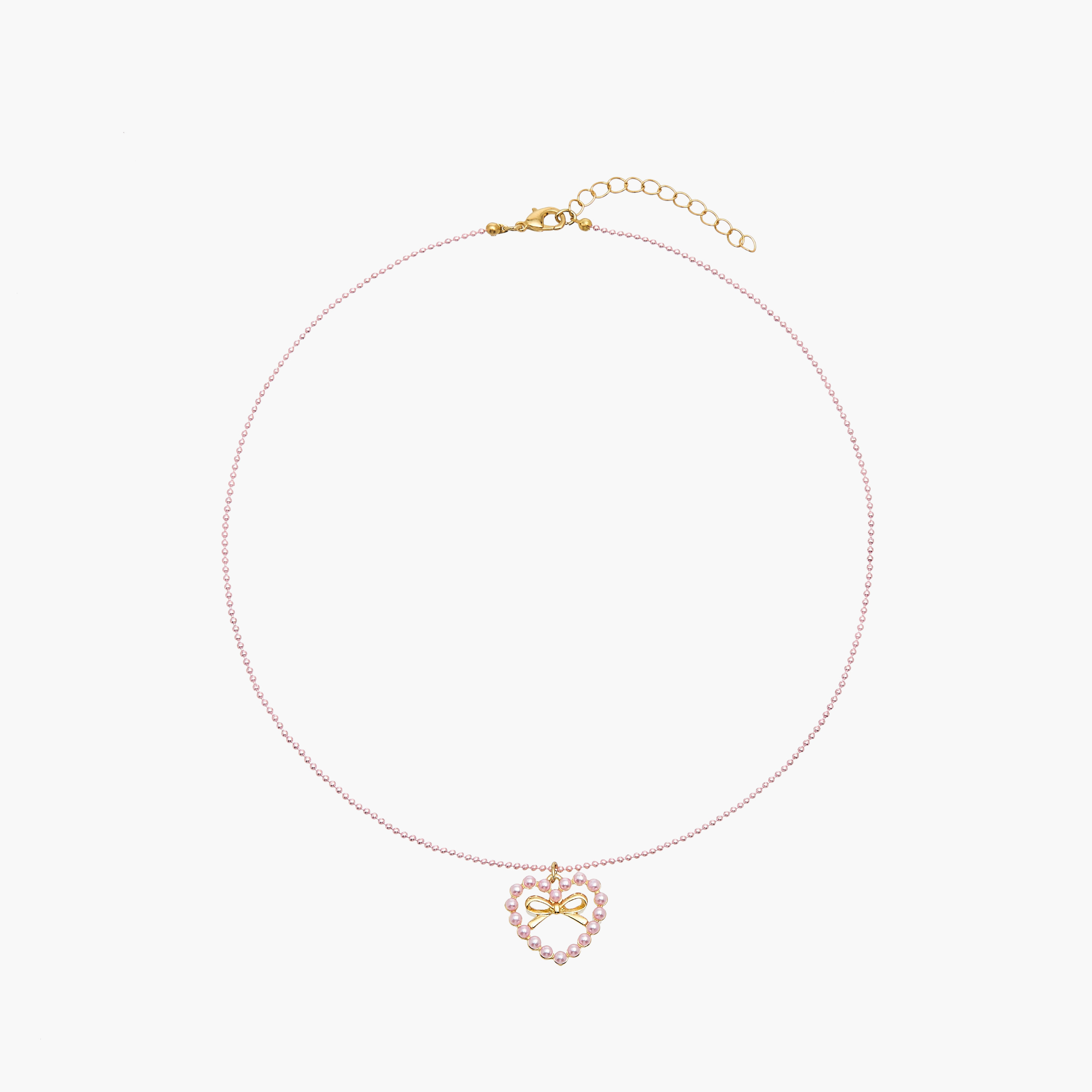 Flora Bella Beaded Heart Pendant Necklace - Set of 2-girls-accessories-jewellery-image-2