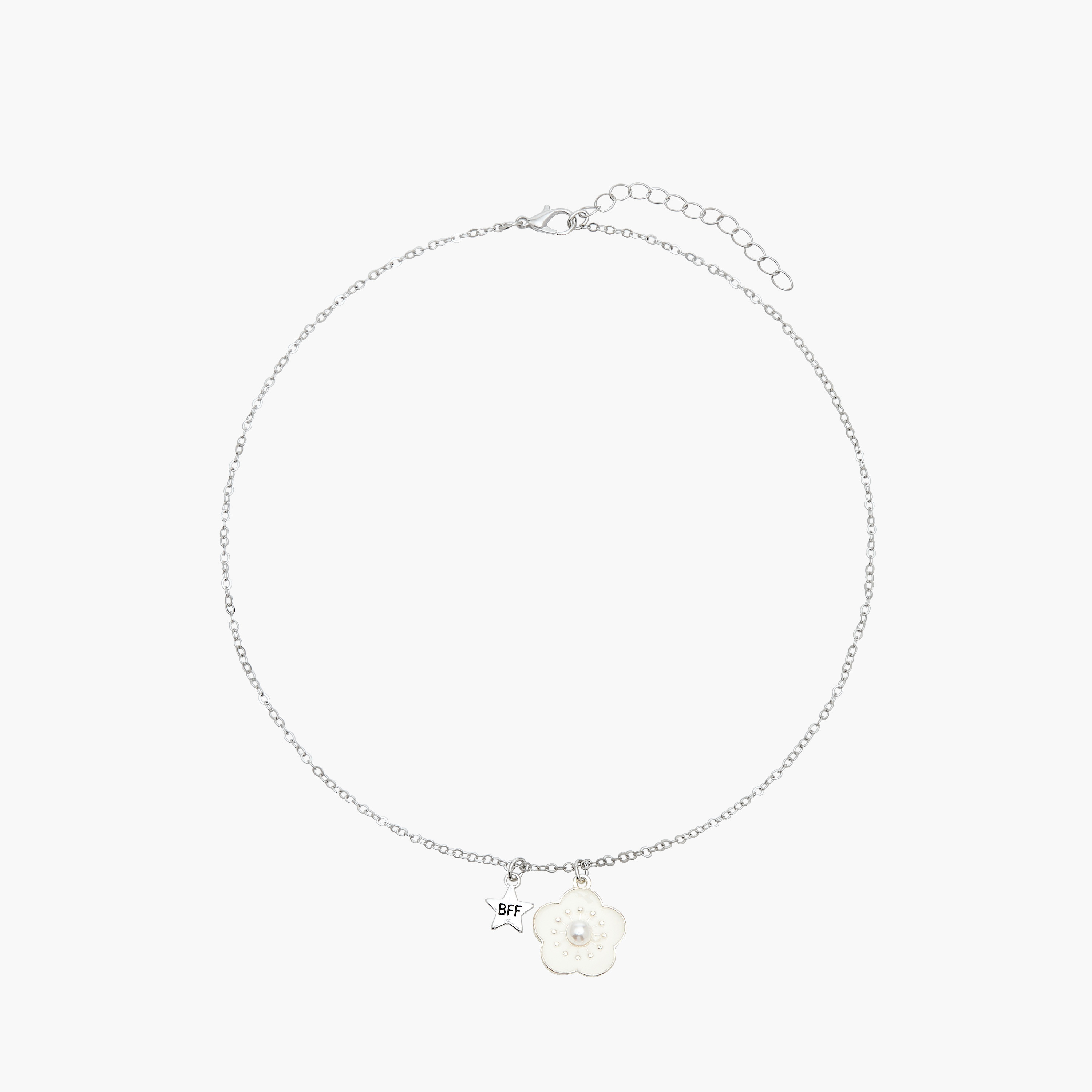 Flora Bella Floral Pendant BFF Necklace - Set of 2-girls-accessories-jewellery-image-2