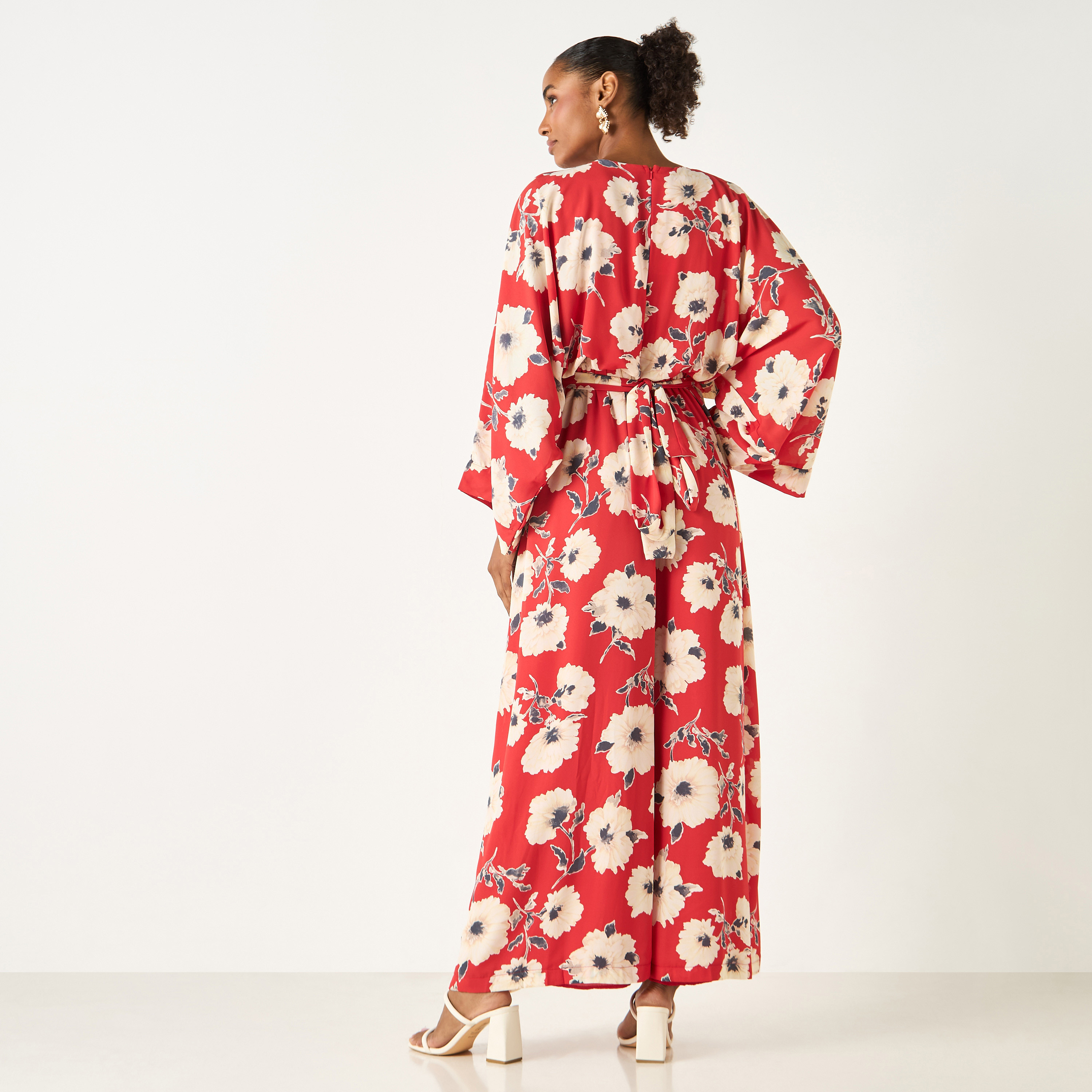 جمبسوت بطبعات مع حزام ربط من جولدن أبل-women-clothing-dresses-image-4