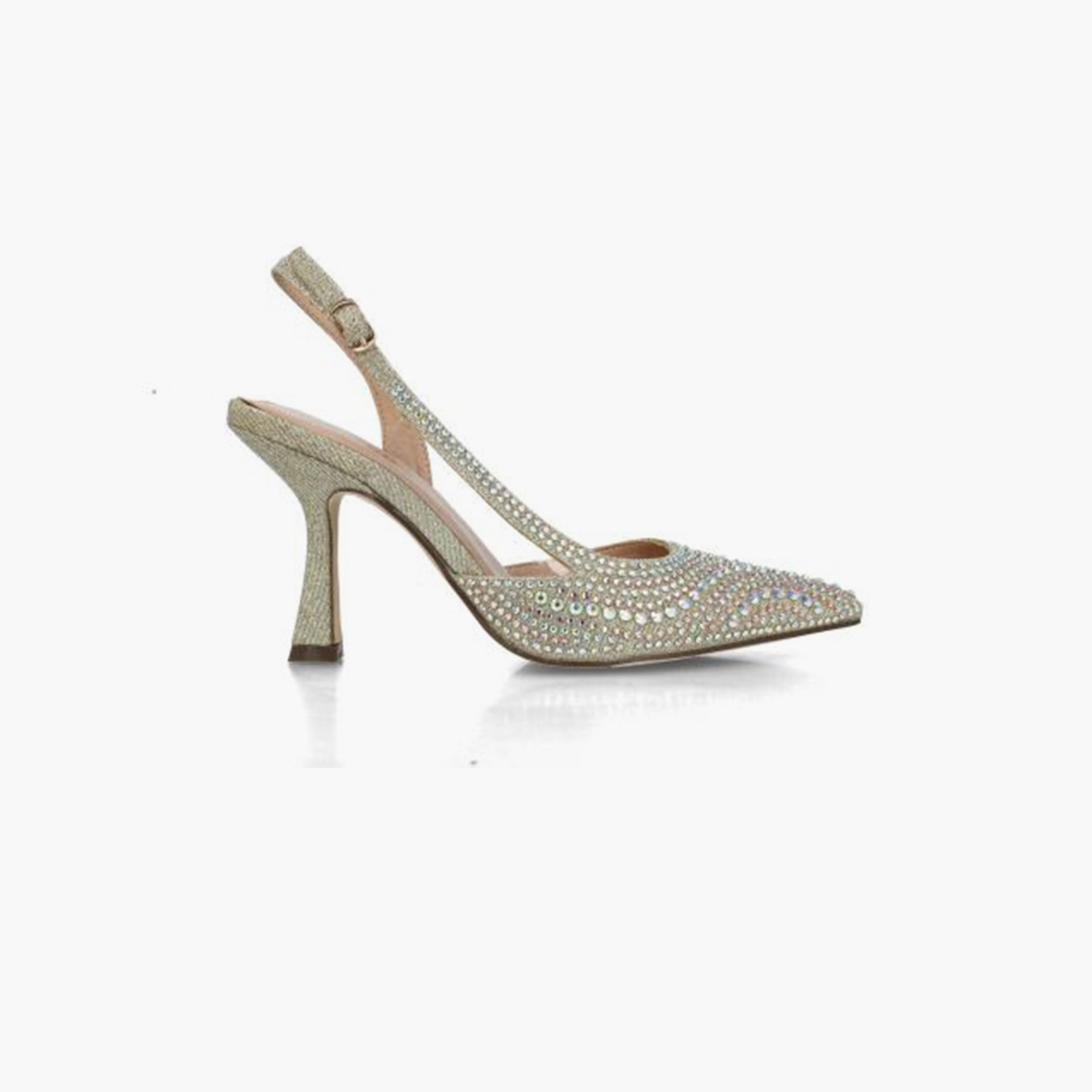 مينبور- حذاء للنساء كعب منخفض بإبزيم | 24379-women-shoes-heels-image-1