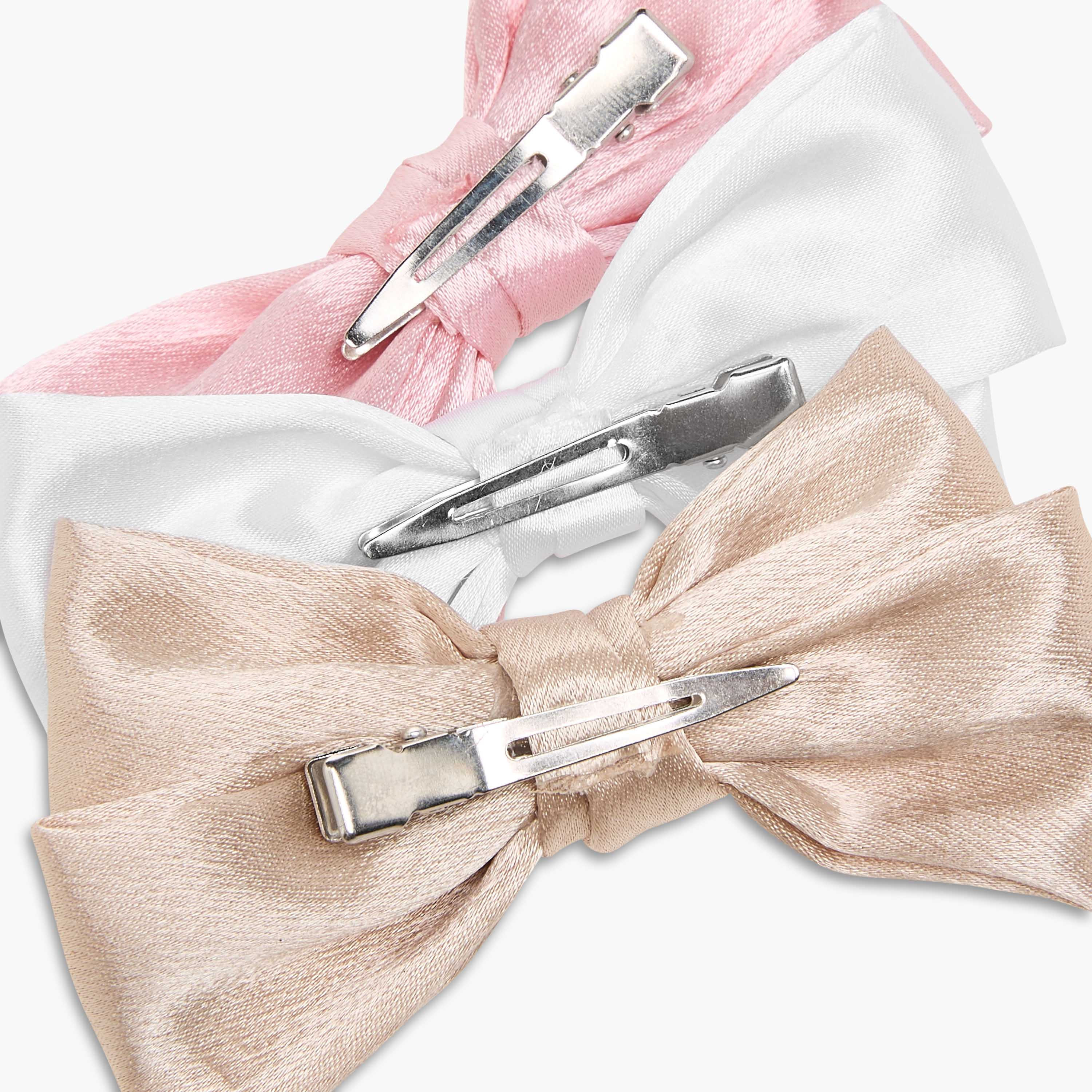 Pack of 3 Flora Bella Hair Clip with Bow Accent-girls-accessories-hairaccessories-image-5